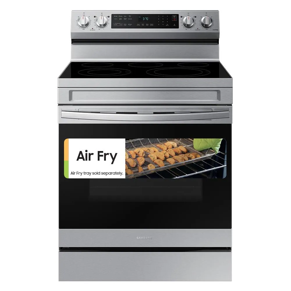 Samsung Electric Range NE63A6511SS with Convection Oven and Air Fry in Fingerprint Resistant Stainless Steel