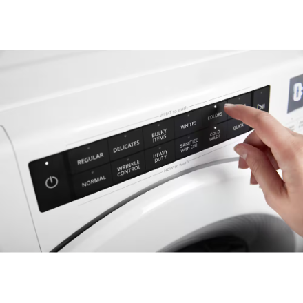 Whirlpool WFW560CHW 5.0 cu. ft. Front Load Washer in White, Closet-Depth - ENERGY STAR® 