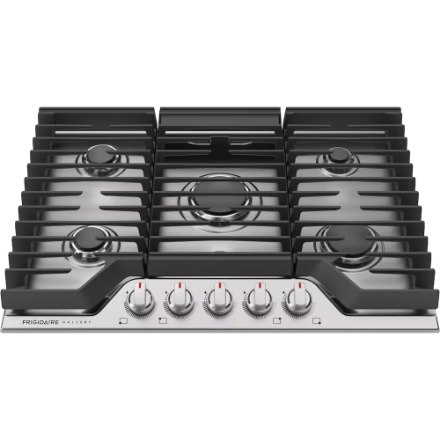 Frigidaire Gallery GCCG3048AS 30" Gas Cooktop with 5 Burners & Quick Boil – Stainless Steel