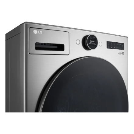 LG WM5500HVA  5.2 cu. ft. Smart Front Load Steam Washer – Graphite Steel  