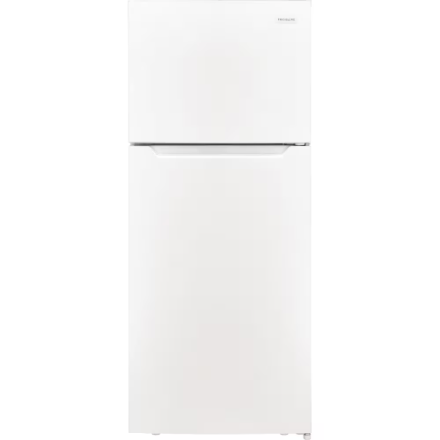 Frigidaire FFHT1822UW 28-inch W 17.6 Cu. Ft. Top Freezer Refrigerator in White - ENERGY STAR®