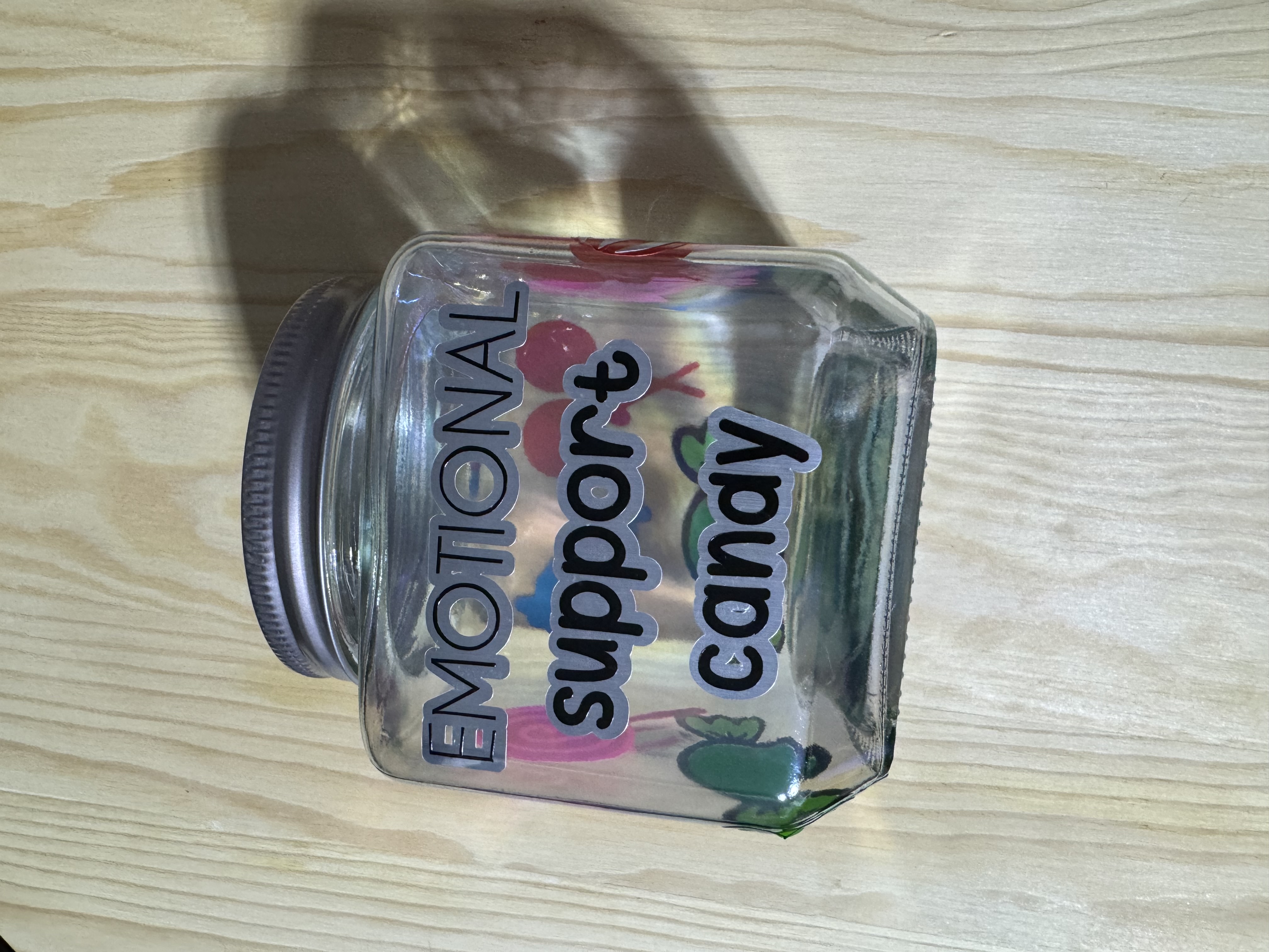 Emotional Support Candy Jar