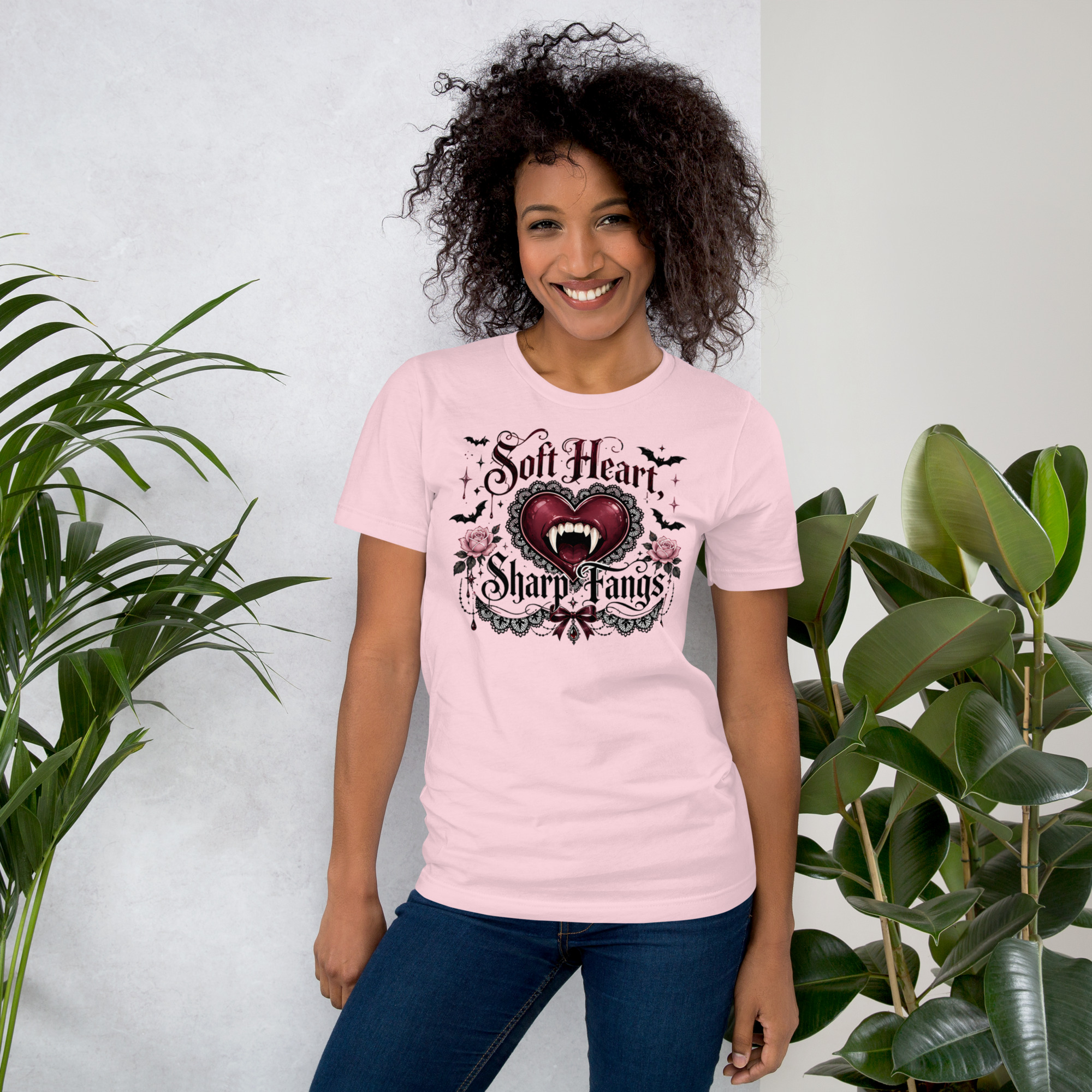 Soft Heart, Sharp Fangs Tee