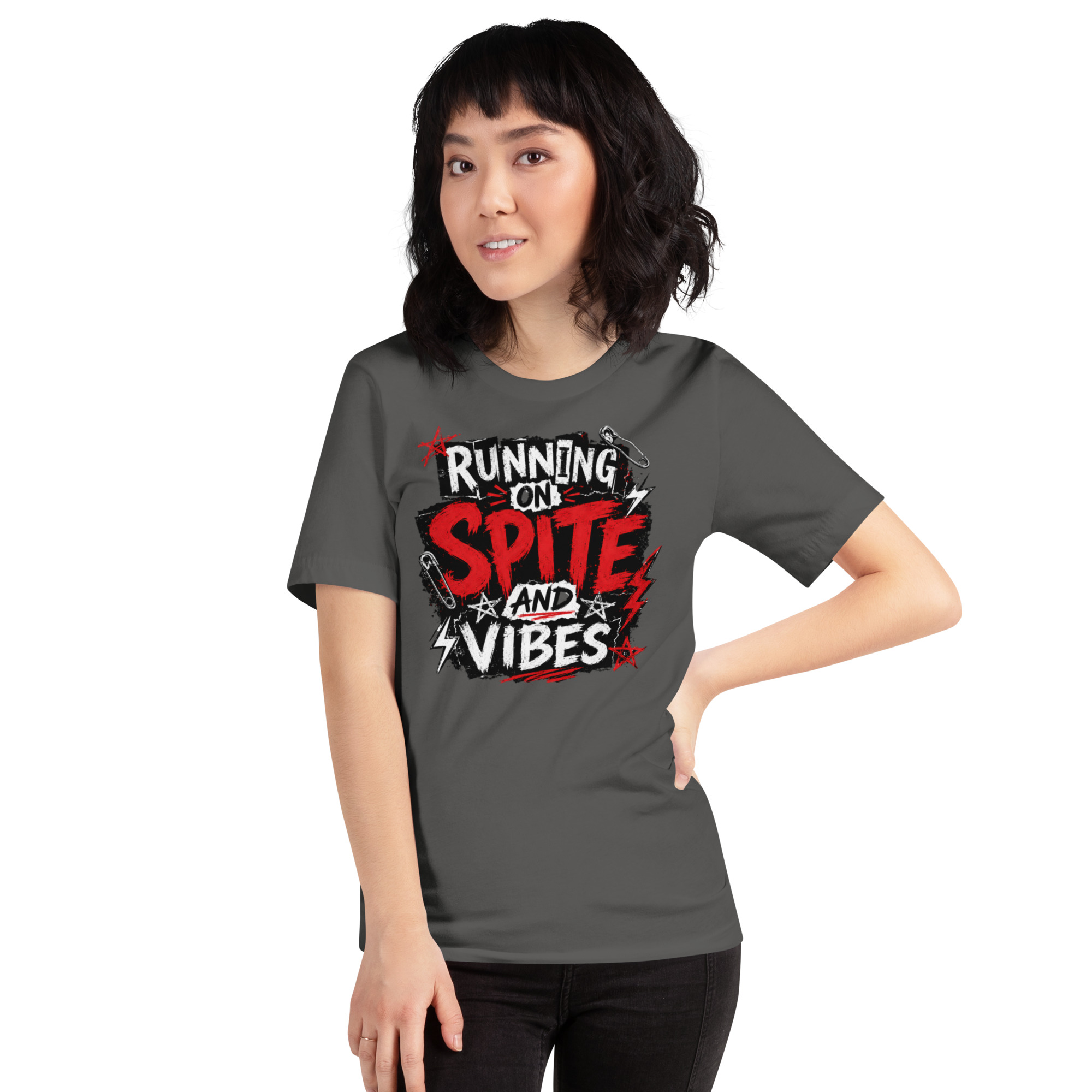 Running on Spite & Vibes Tee