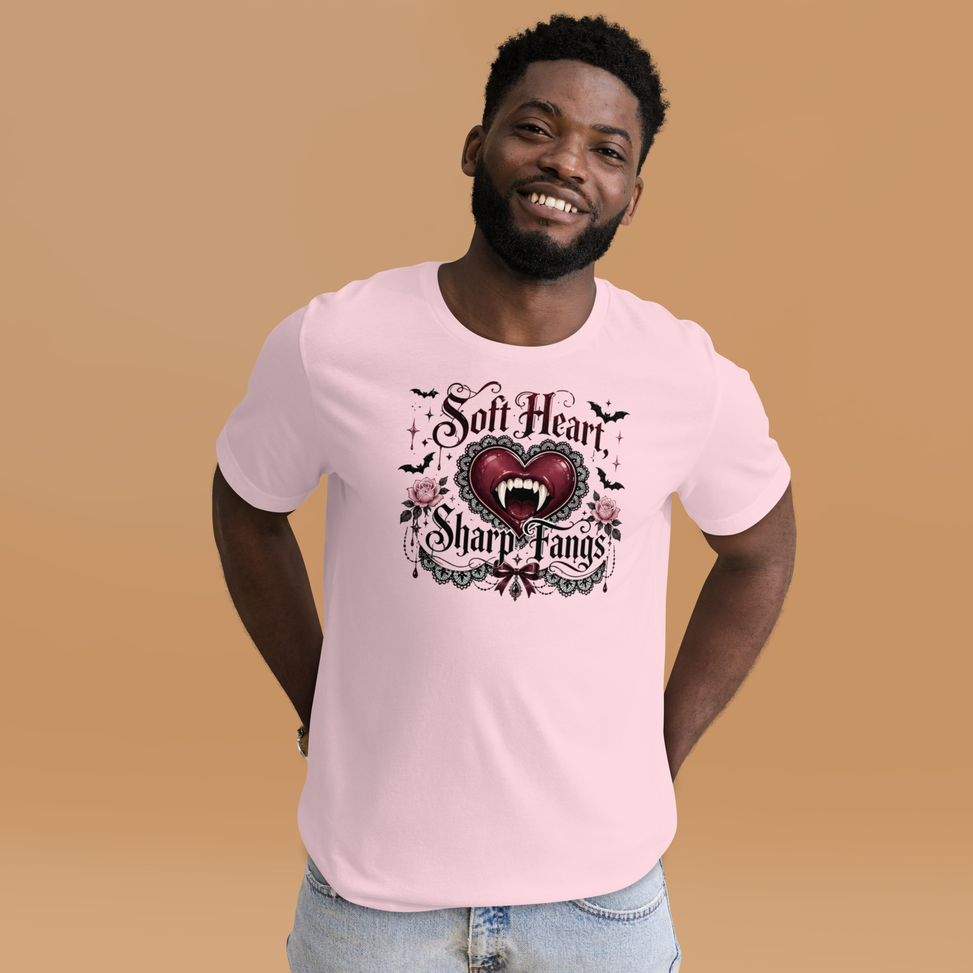 Soft Heart, Sharp Fangs Tee