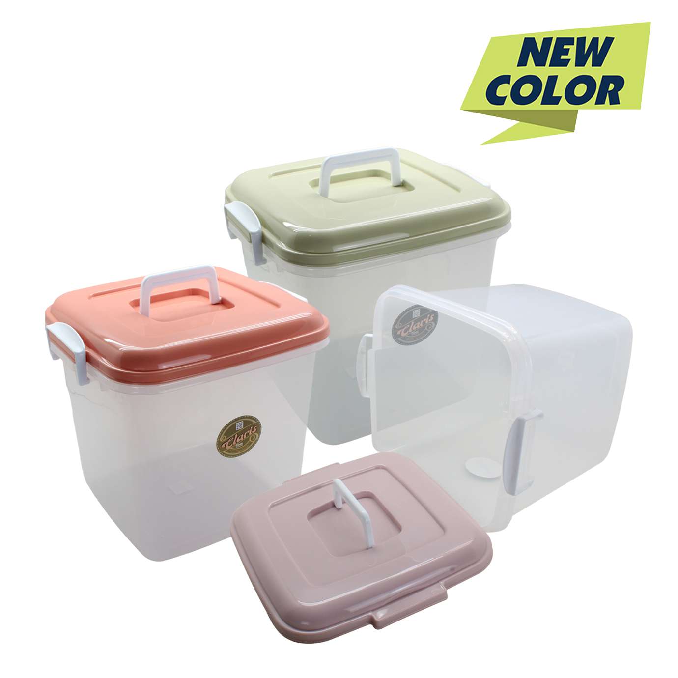 Q-Bic Box dengan Handle 1058 RE
