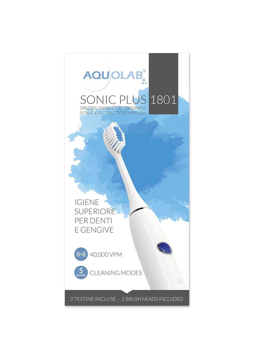 Sonic AQUOLAB  toothbrush 1801