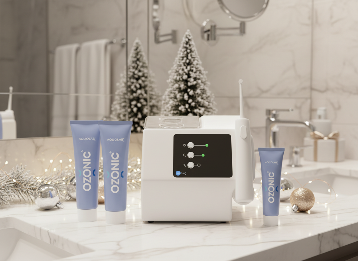 Aquolab® Ozone Water flosser, or Ozone oral irrigator