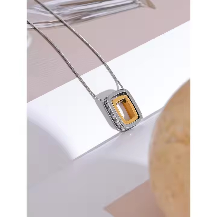 Colar Zirconia Mix - Mixed Metals