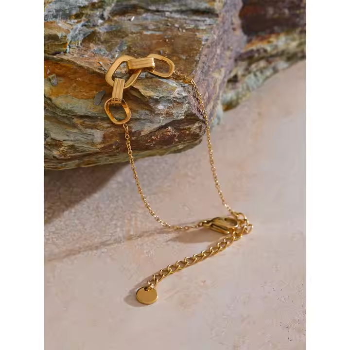 Pulseira Elos - Dourado