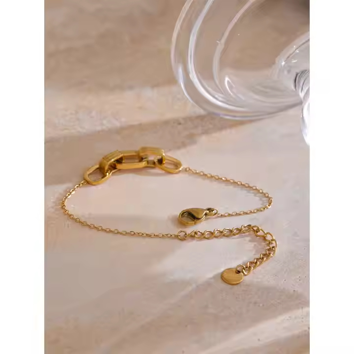 Pulseira Elos - Dourado