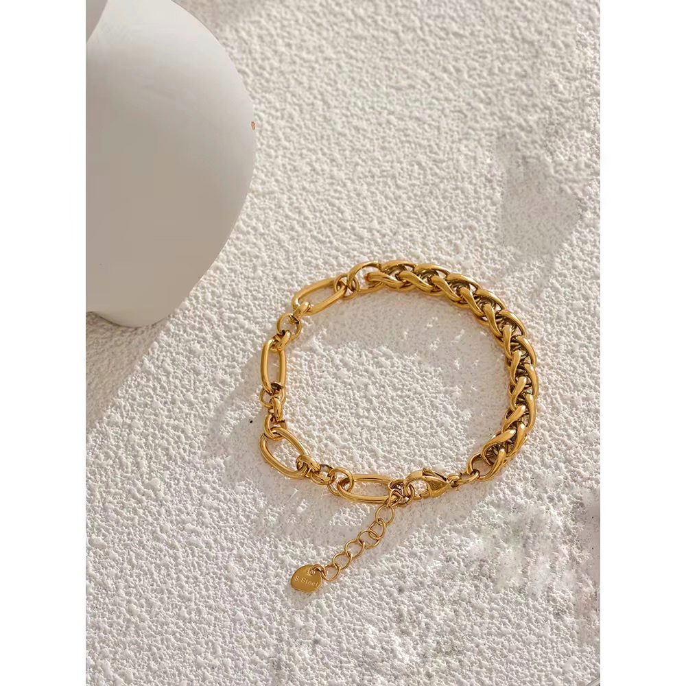 Pulseira Correntes - Dourado