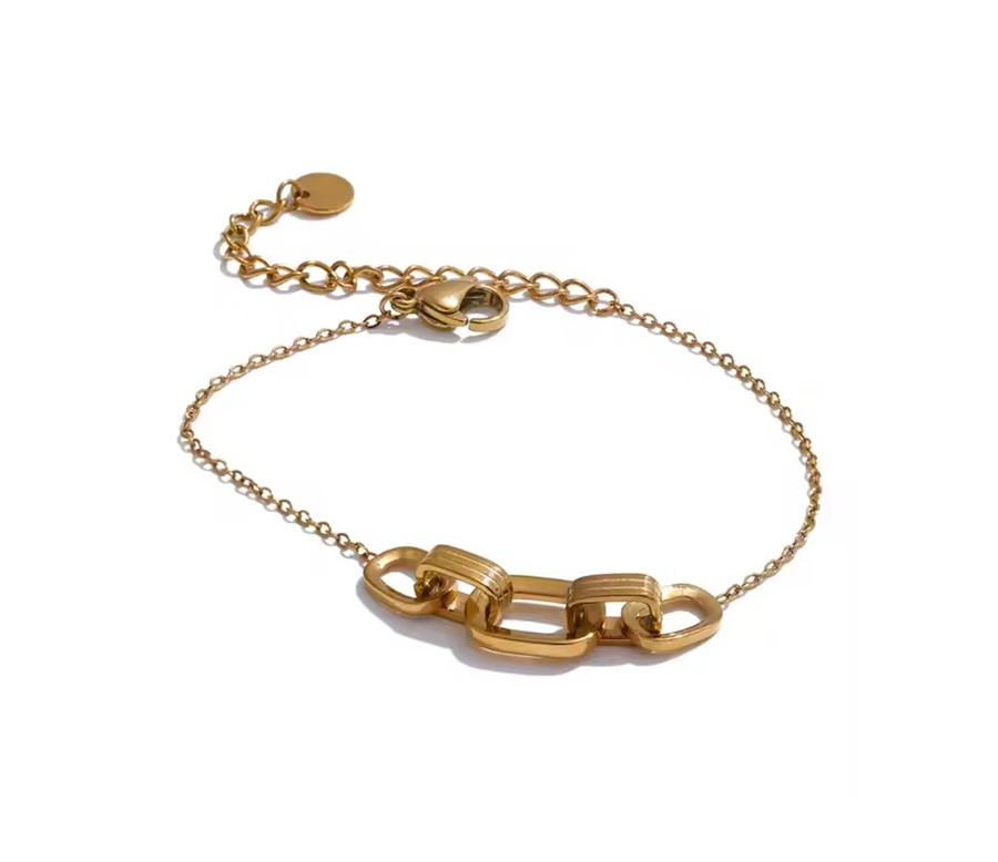 Pulseira Elos - Dourado