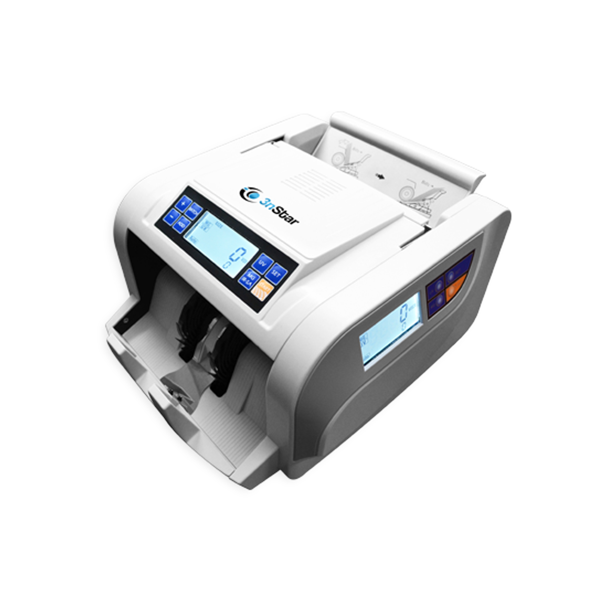 CONTADORA DE BILLETES 3NSTAR /TECNOLOGIA MULTIPUNTOS/1000 BILLETES POR MIN