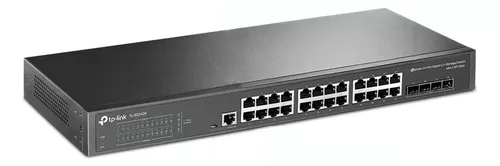 SWITCH TPLINK JETSTREAM 24 PUERTOS GIGABIT RACK 4 SFP
