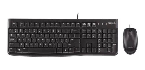 TECLADO LOGITECH ALAMBRICO K120 USB ANTIDERRAME NEGRO