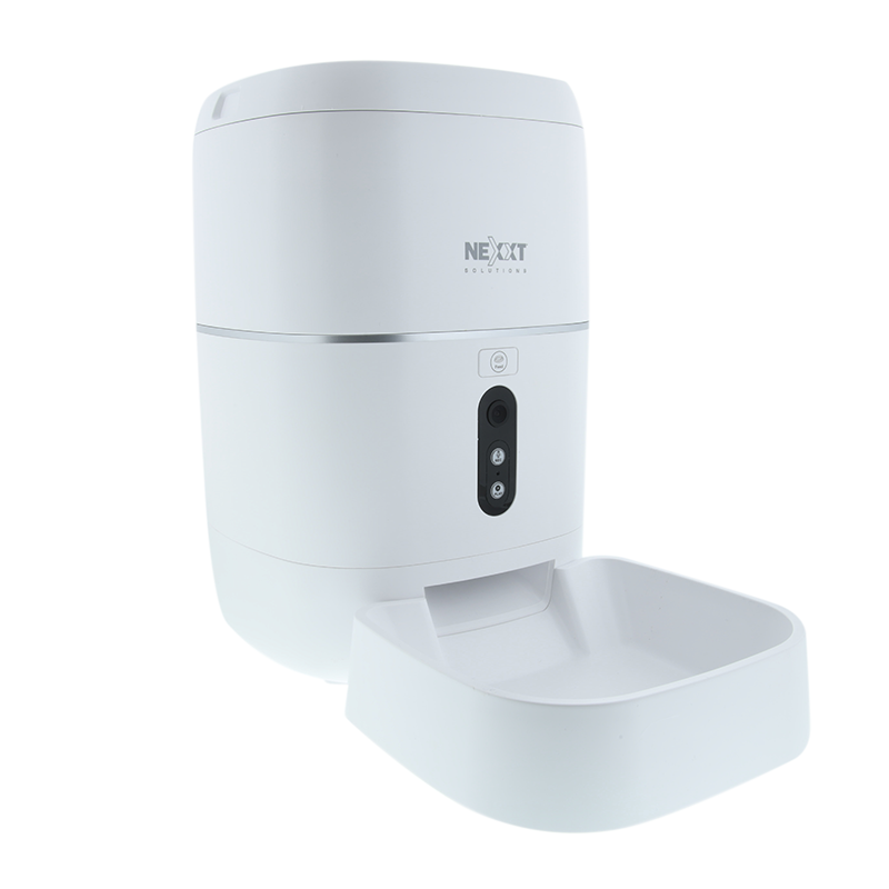 Nexxt Solutions Connectivity Pet Feeder - Camera 1080p Dispensador inteligente de alimento para mascotas