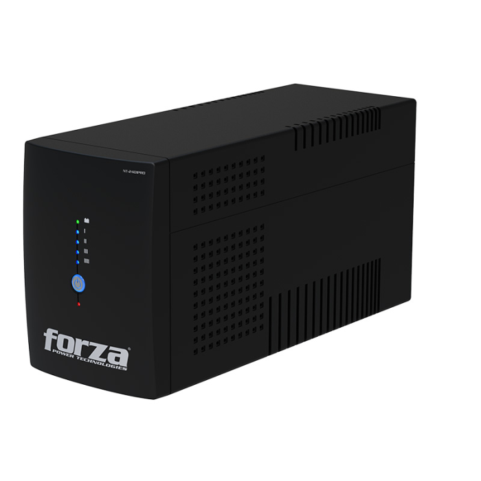 Forza - UPS - Line interactive - 1200 Watt - 2400 VA - AC 110/120 V - USB Software