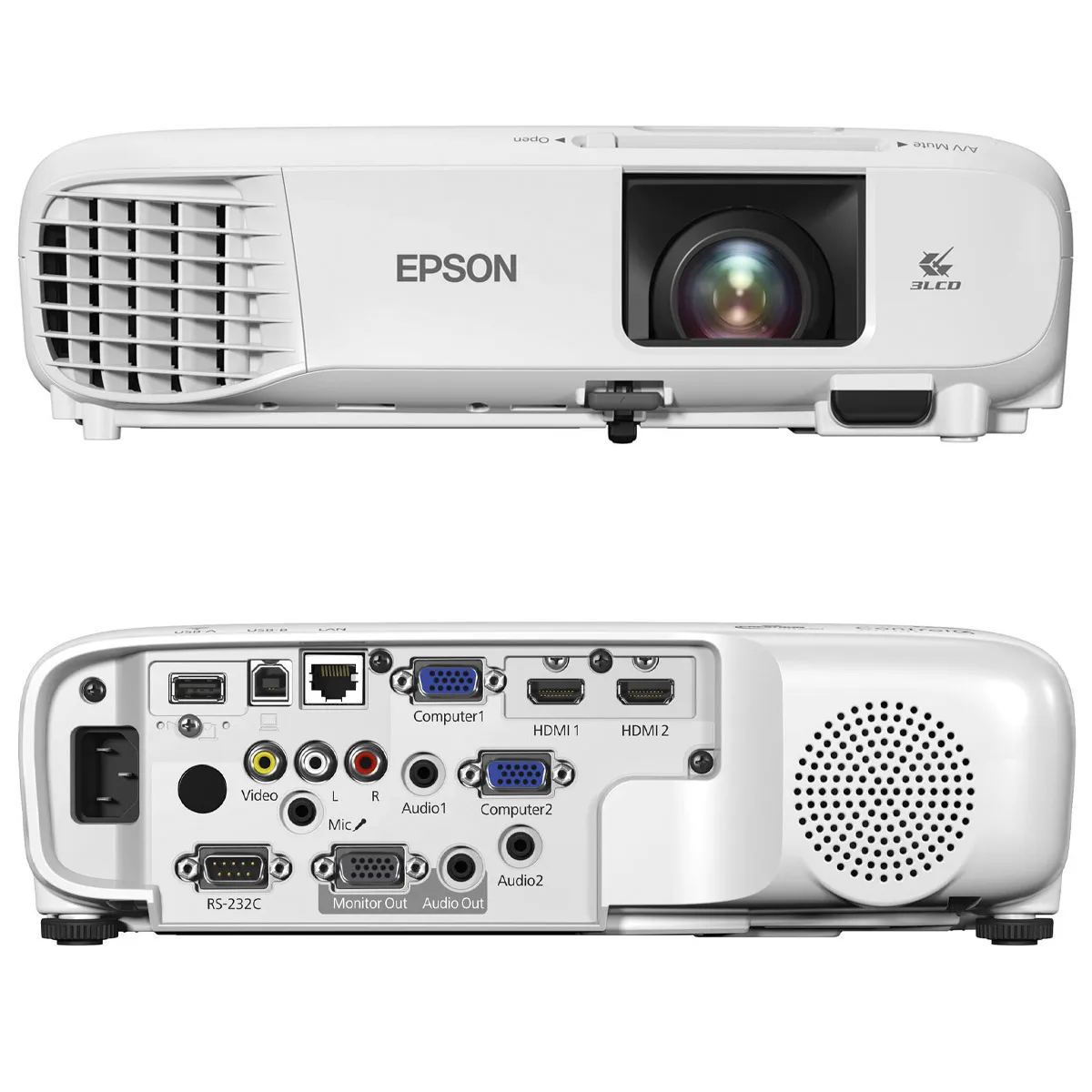 PROYECTOR EPSON POWERLITE 119W WXGA 4000 LUMENES/RED/HDMI/WIFI OPCIONAL ELPAP11