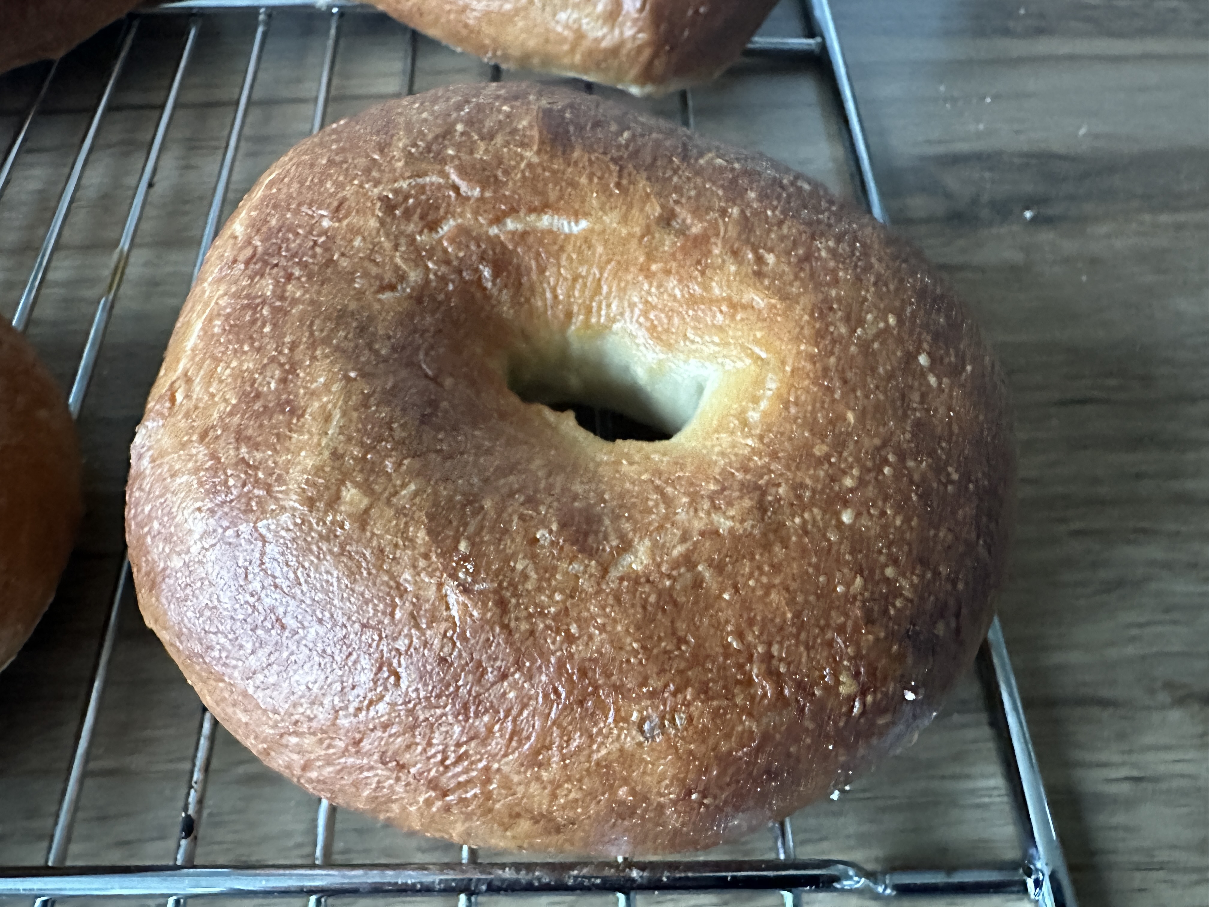 Sourdough enriched Artisan crisp and toothsome Bagels