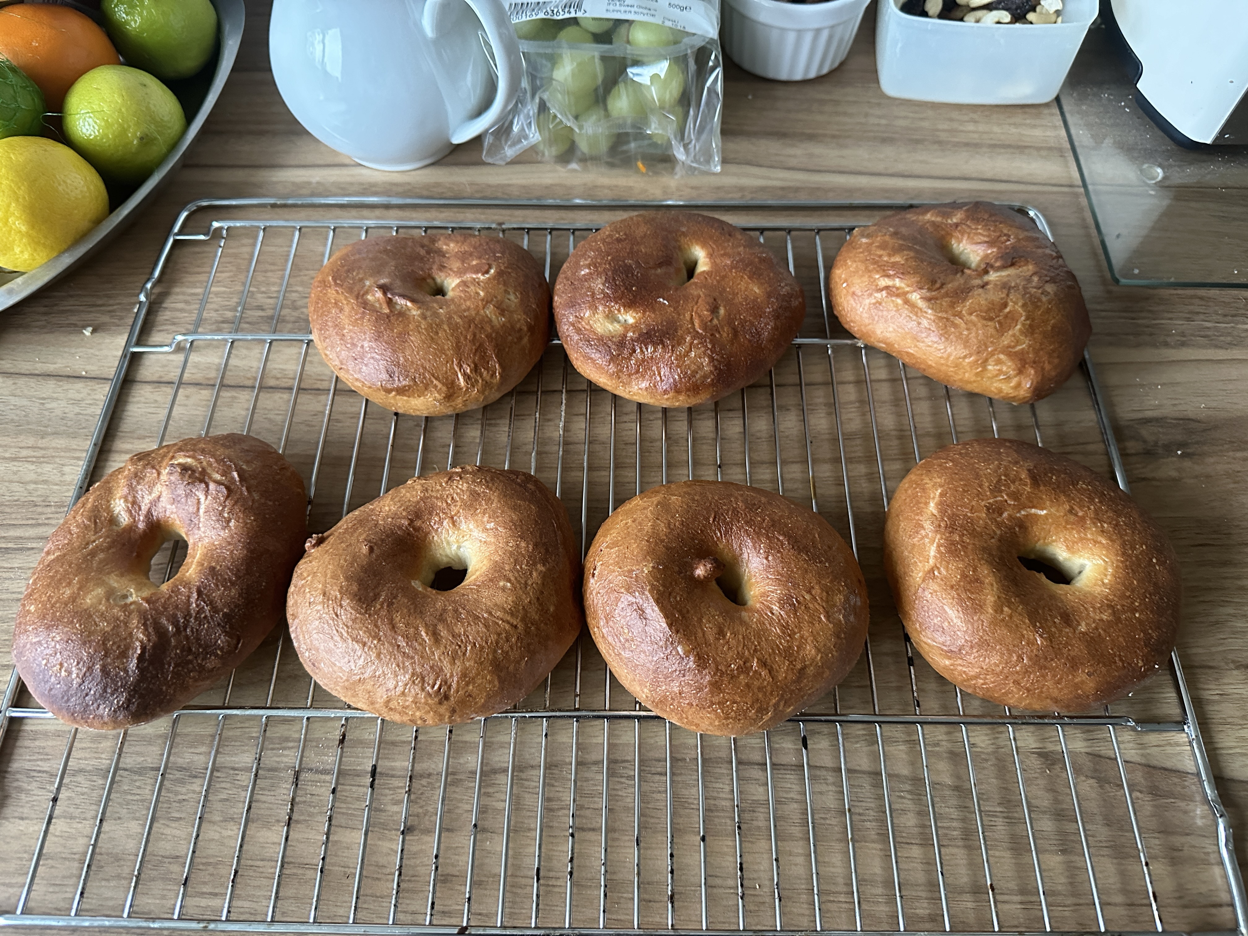 Sourdough enriched Artisan crisp and toothsome Bagels