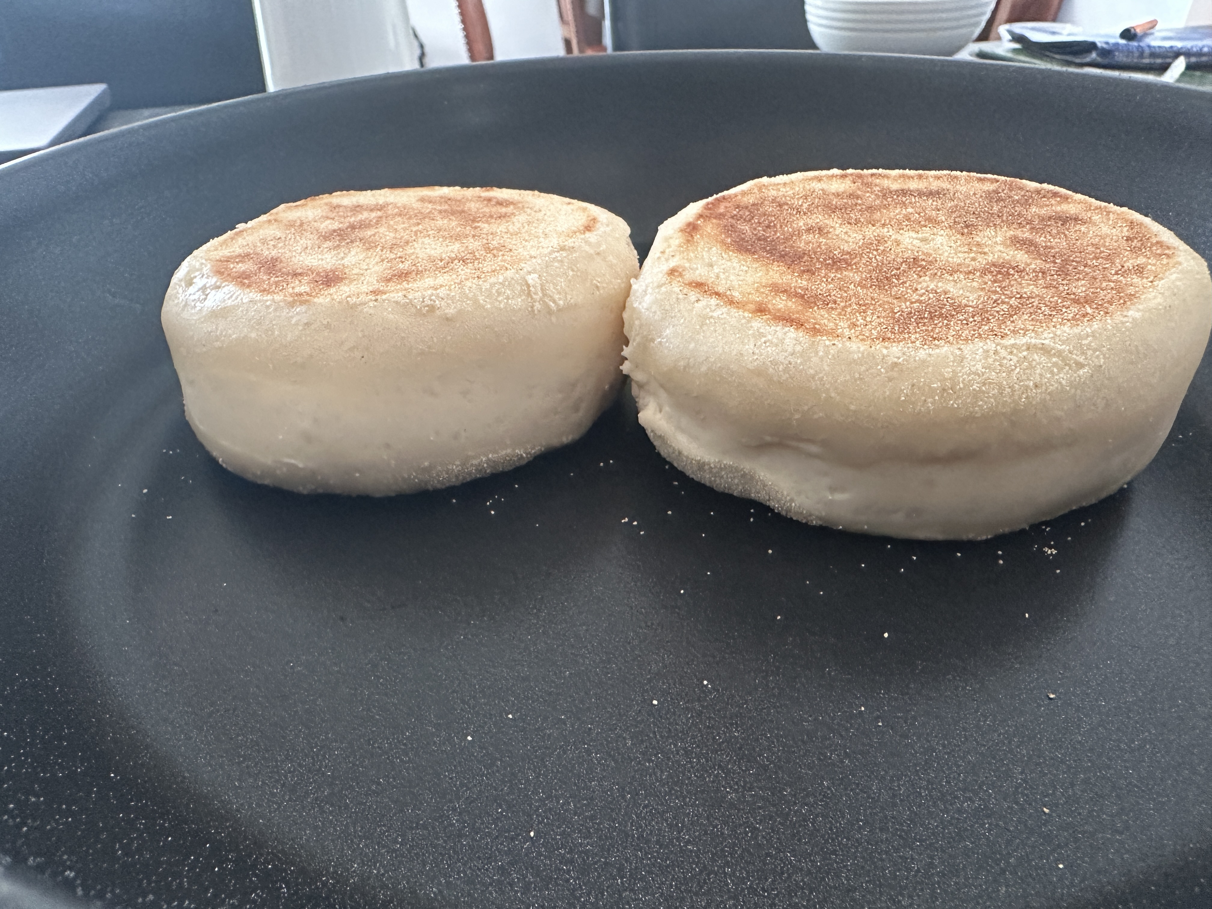 Sourdough Enriched English Muffins