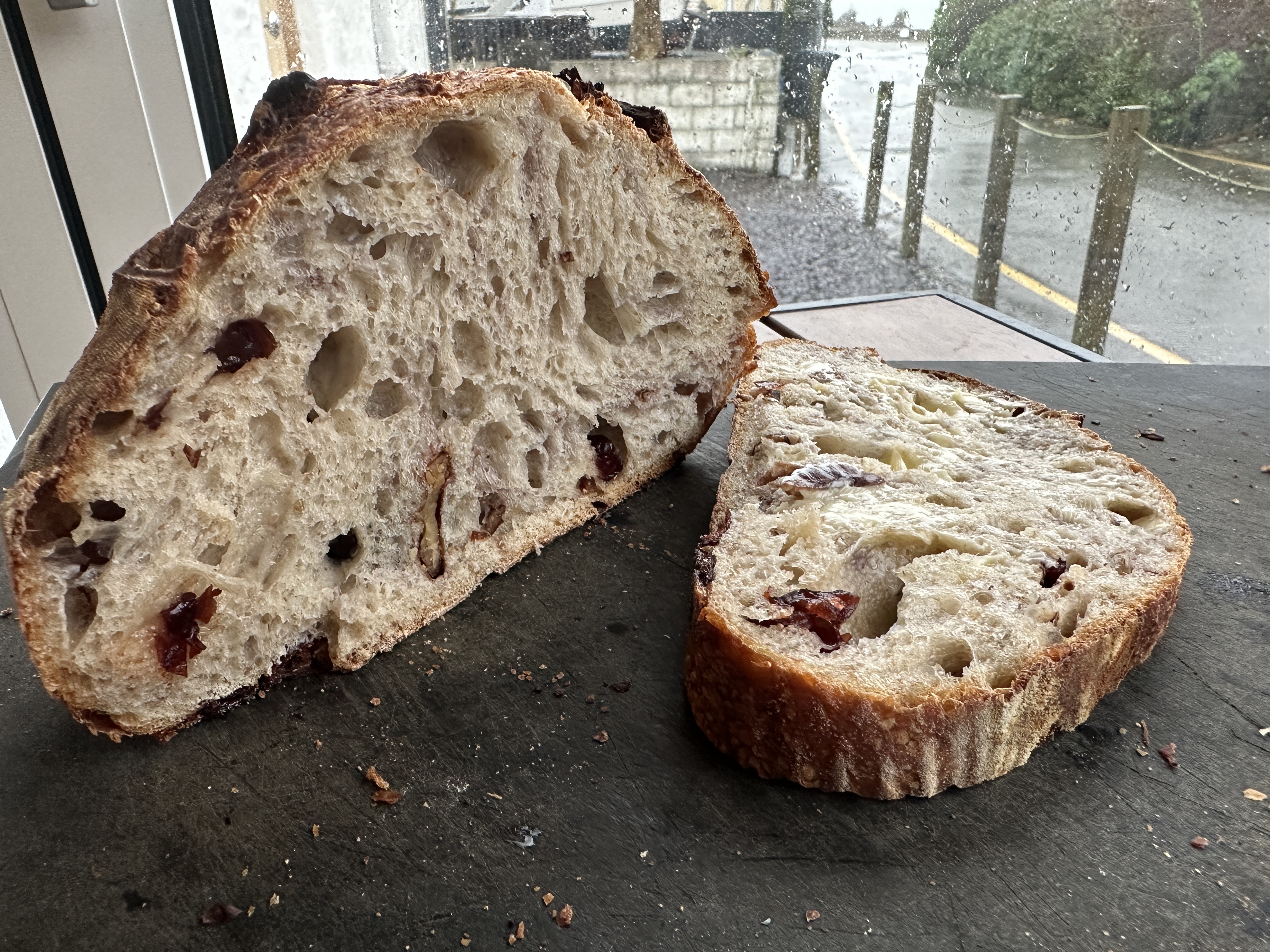 Artisan Sourdough Batard with Cranberry & Walnut