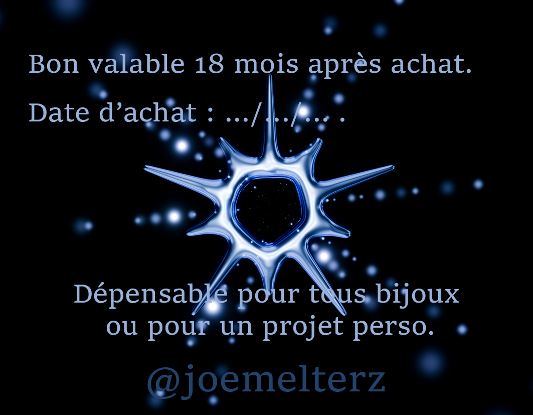 Carte Cadeau sans valeur définie