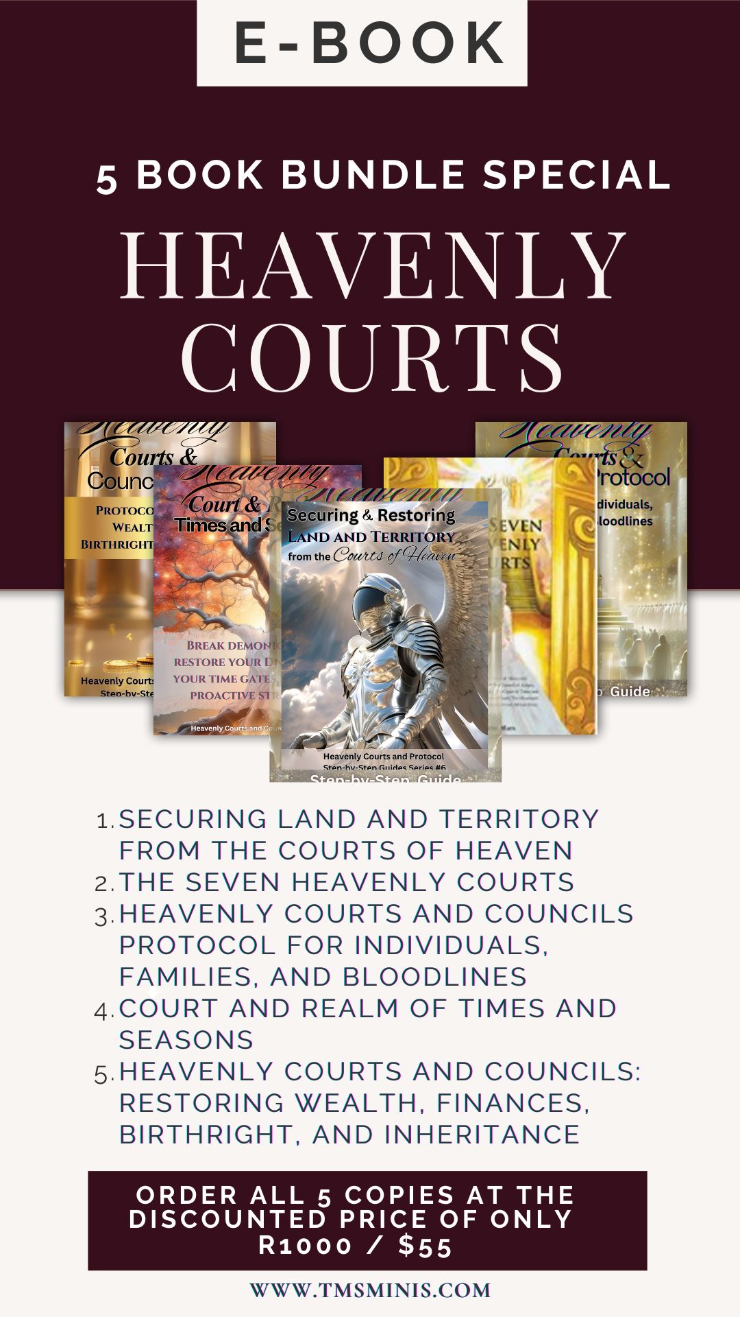 Heavenly Courts 5 Book Bundle Special