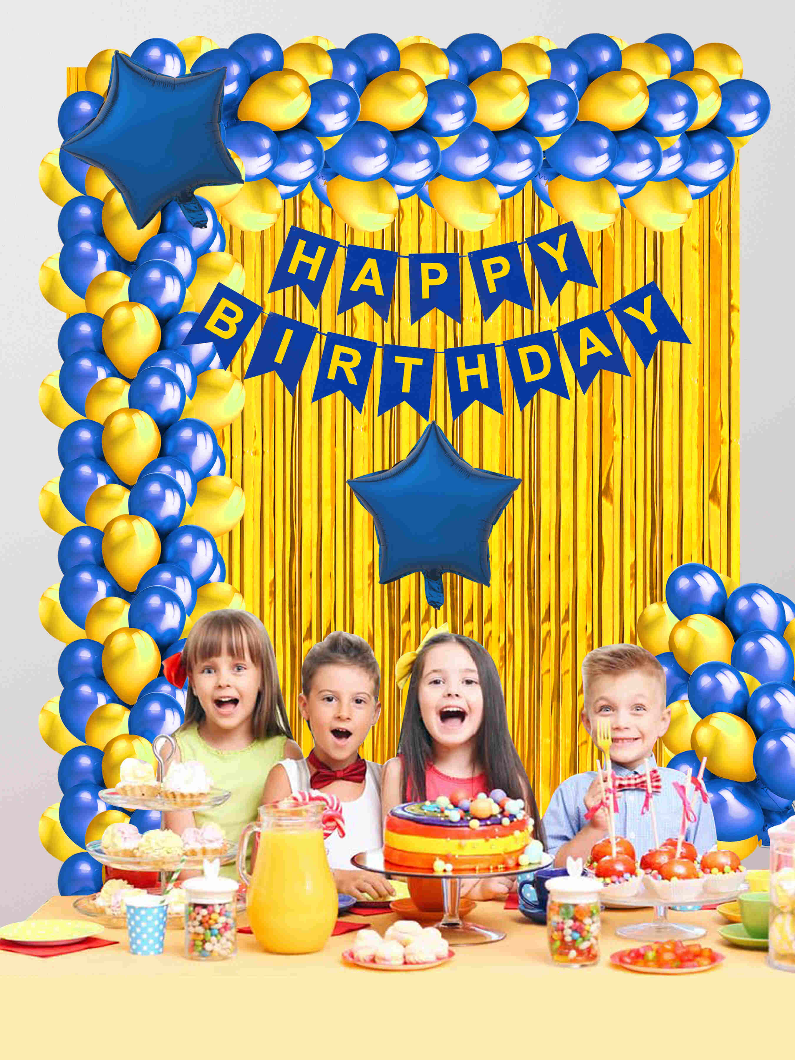HAPPY BIRTHDAY DECORATION KIT (BANNER)