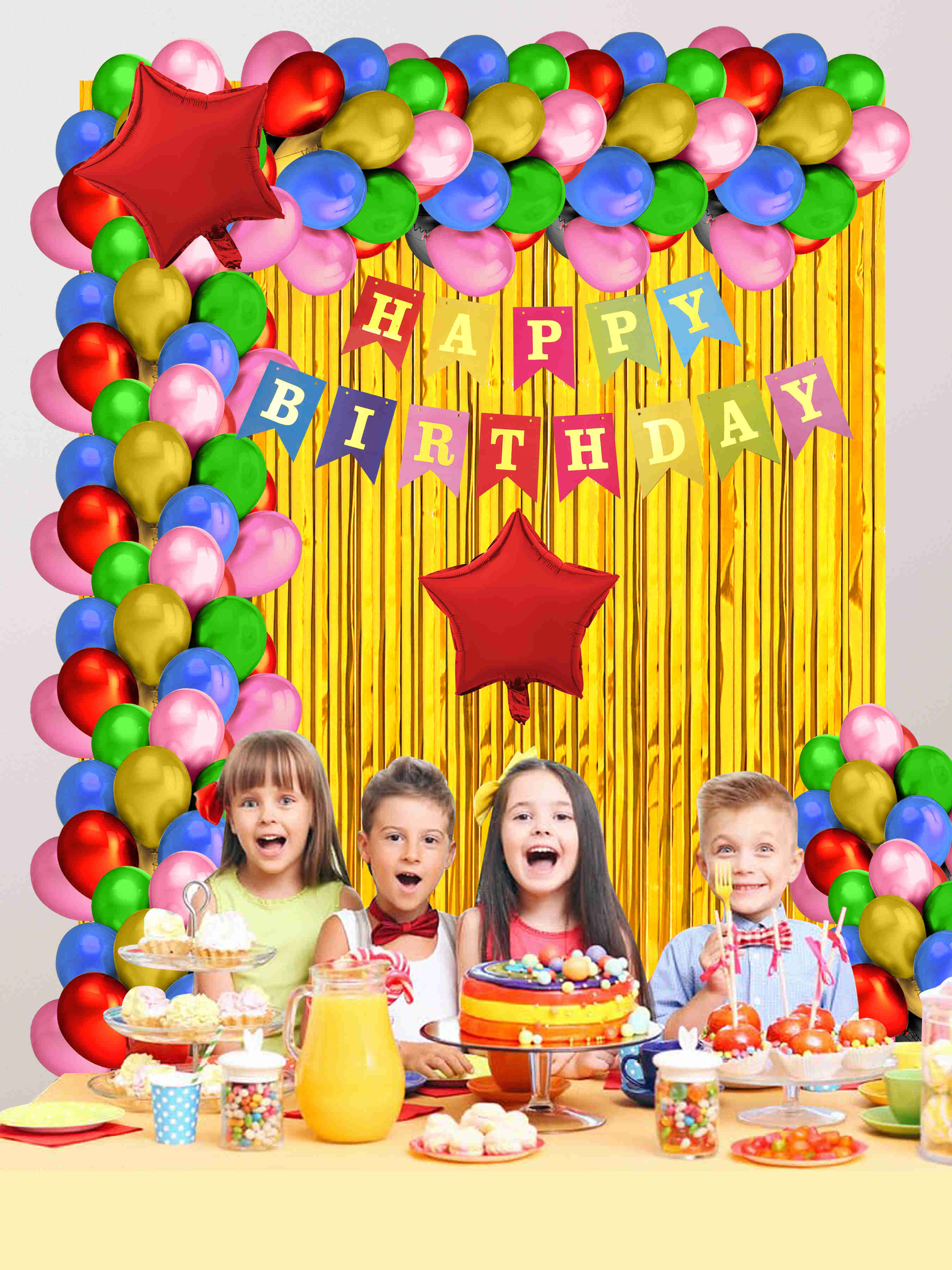 HAPPY BIRTHDAY DECORATION KIT(BANNER)