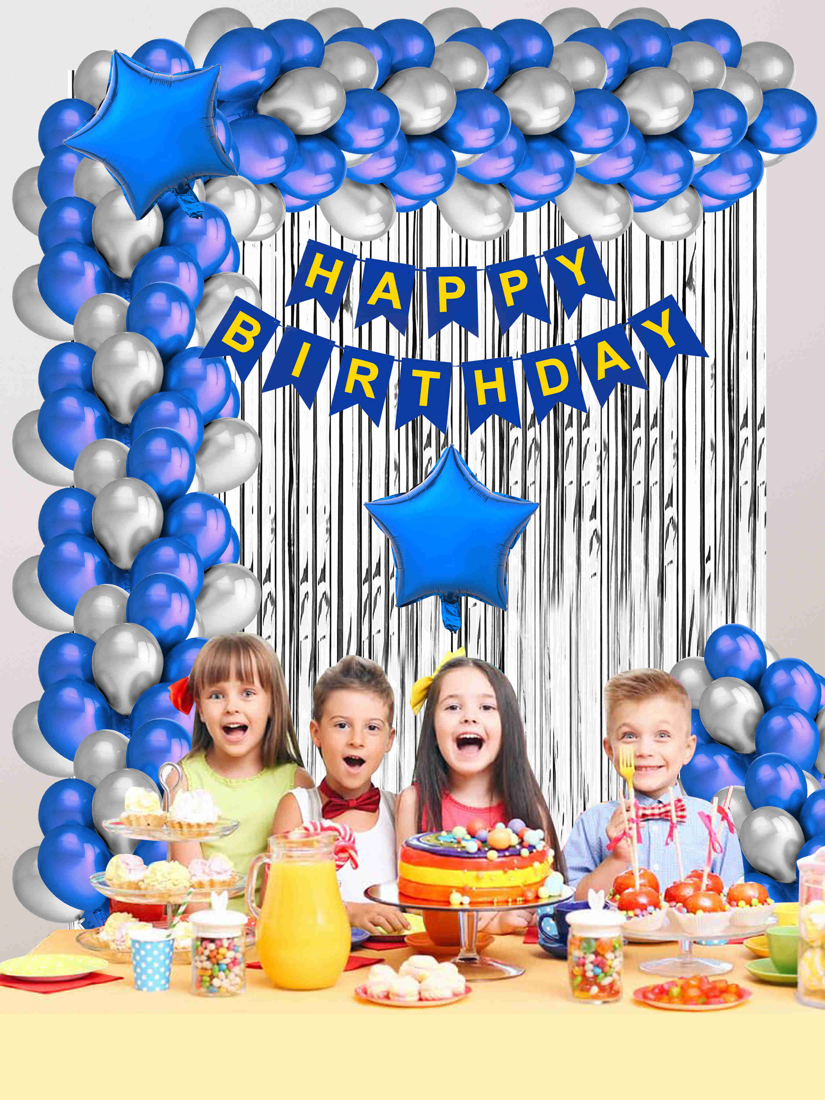 Birthday party decoration set