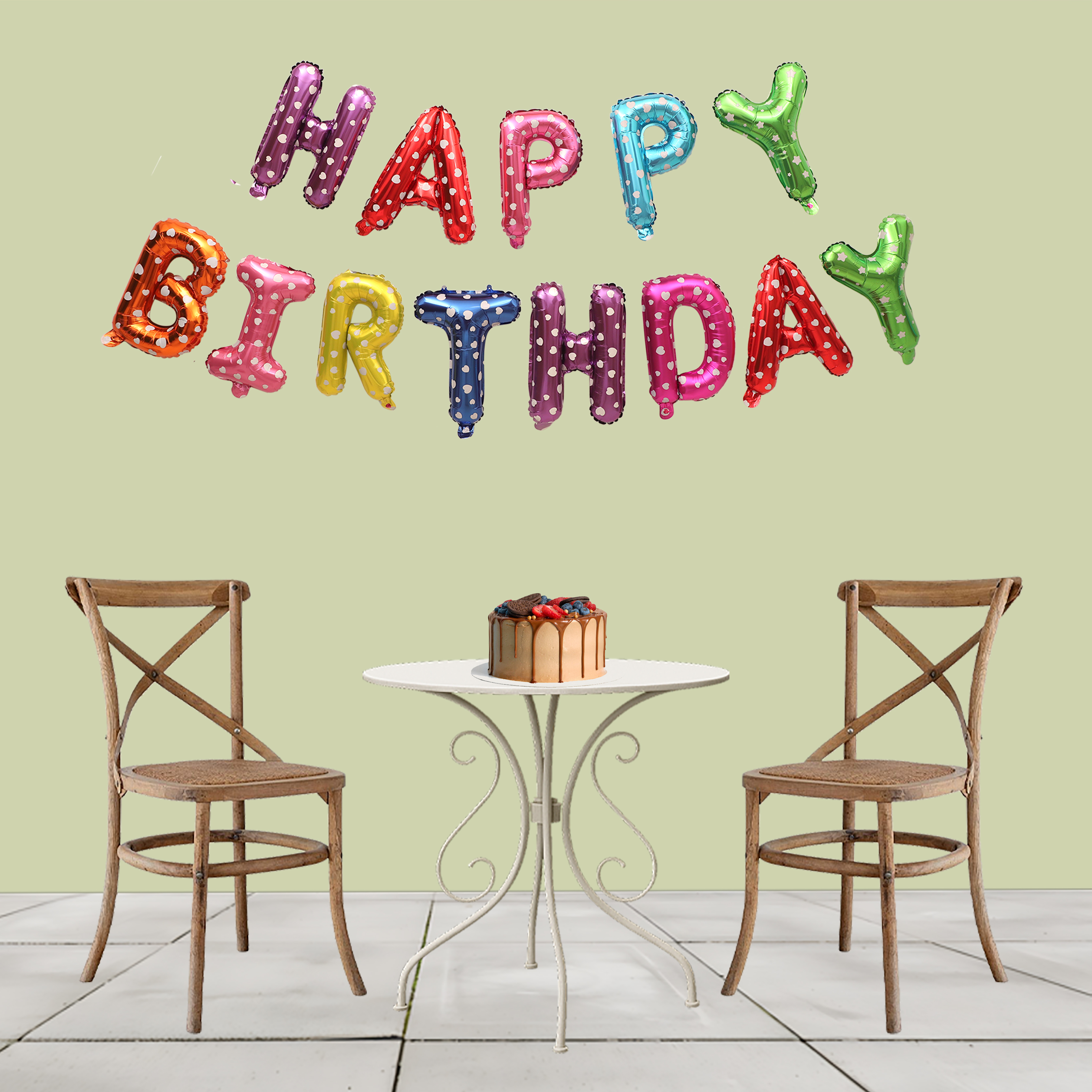 HAPPY BIRTHDAY FOIL (GOLDEN)