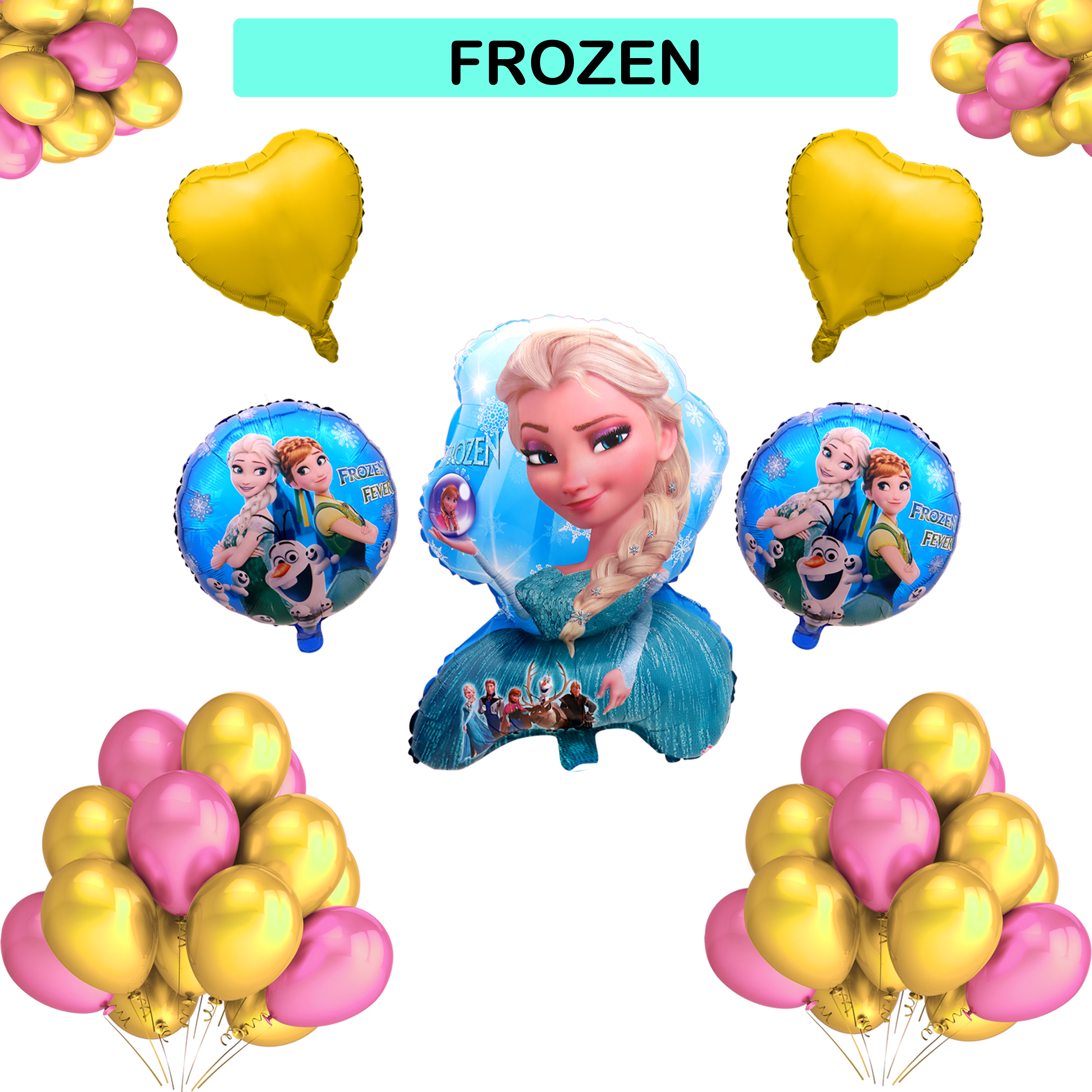 Frozen Themed Balloons Set