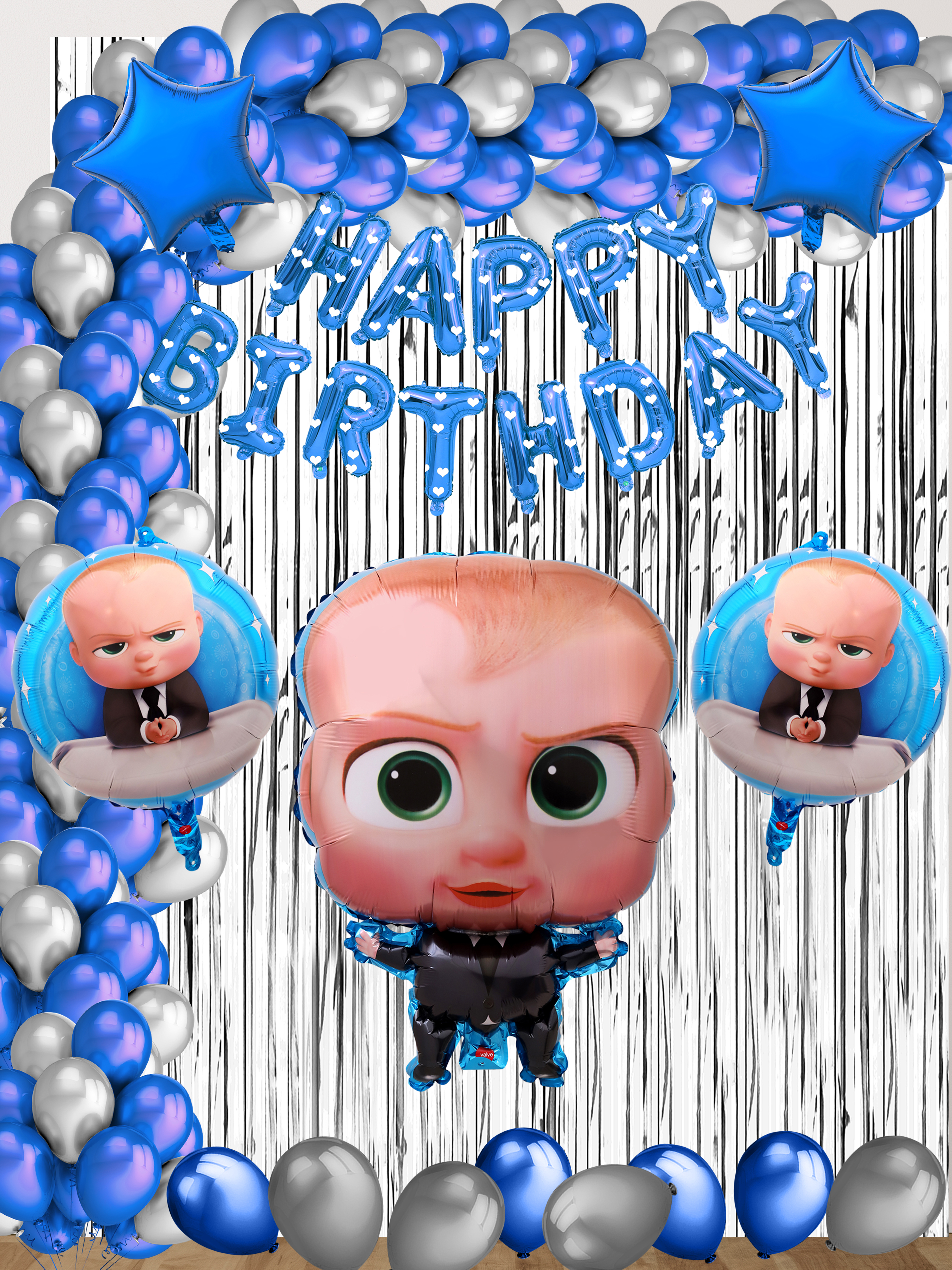 Birthday Party BOSS Balloon Decoration Set