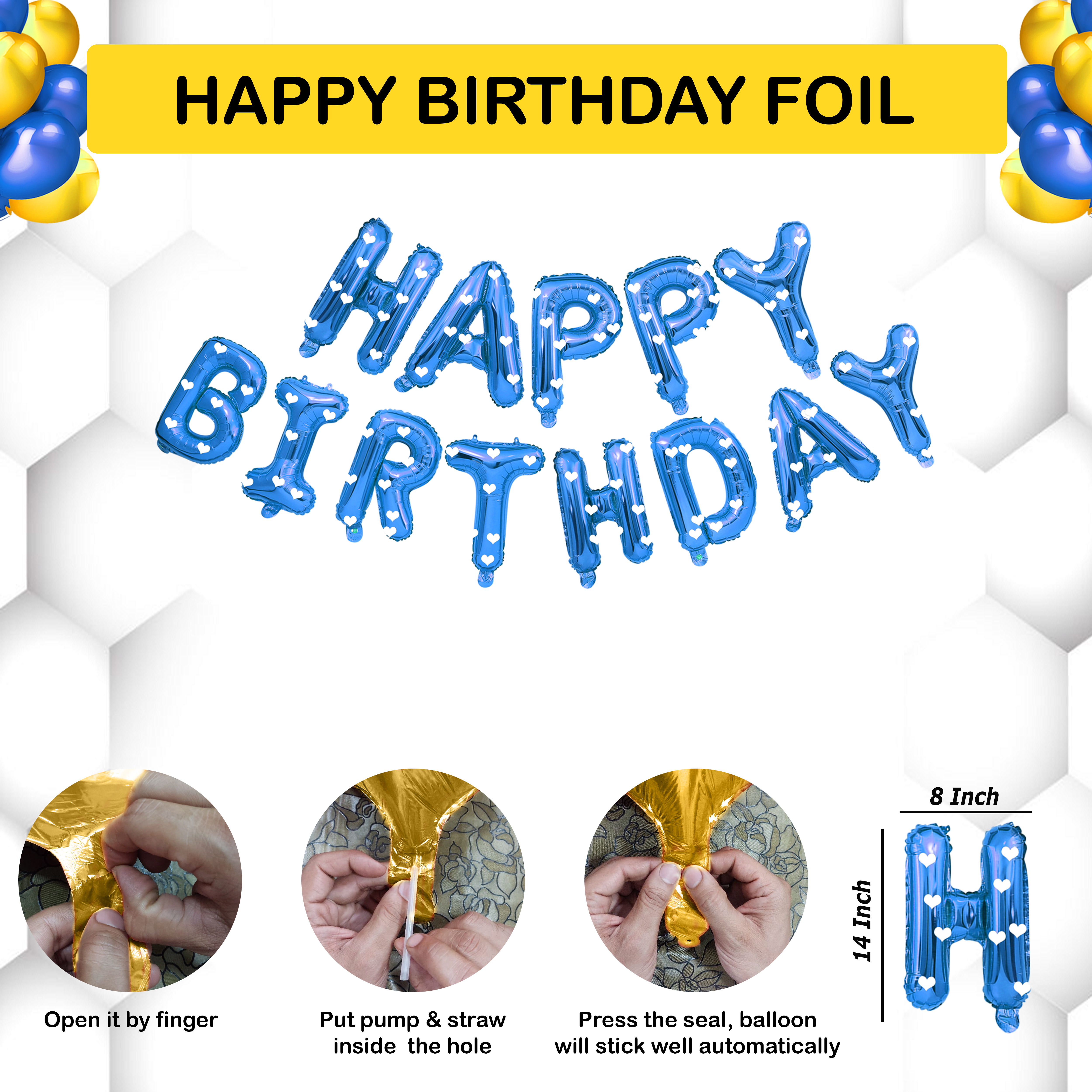 COCO Birthday Party Balloon Set