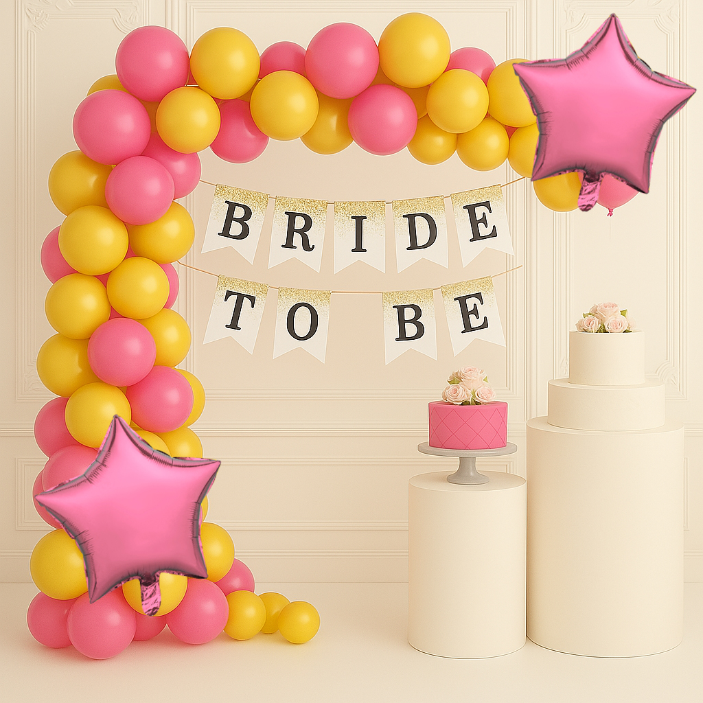 Bride To Be Balloon Decoration Set