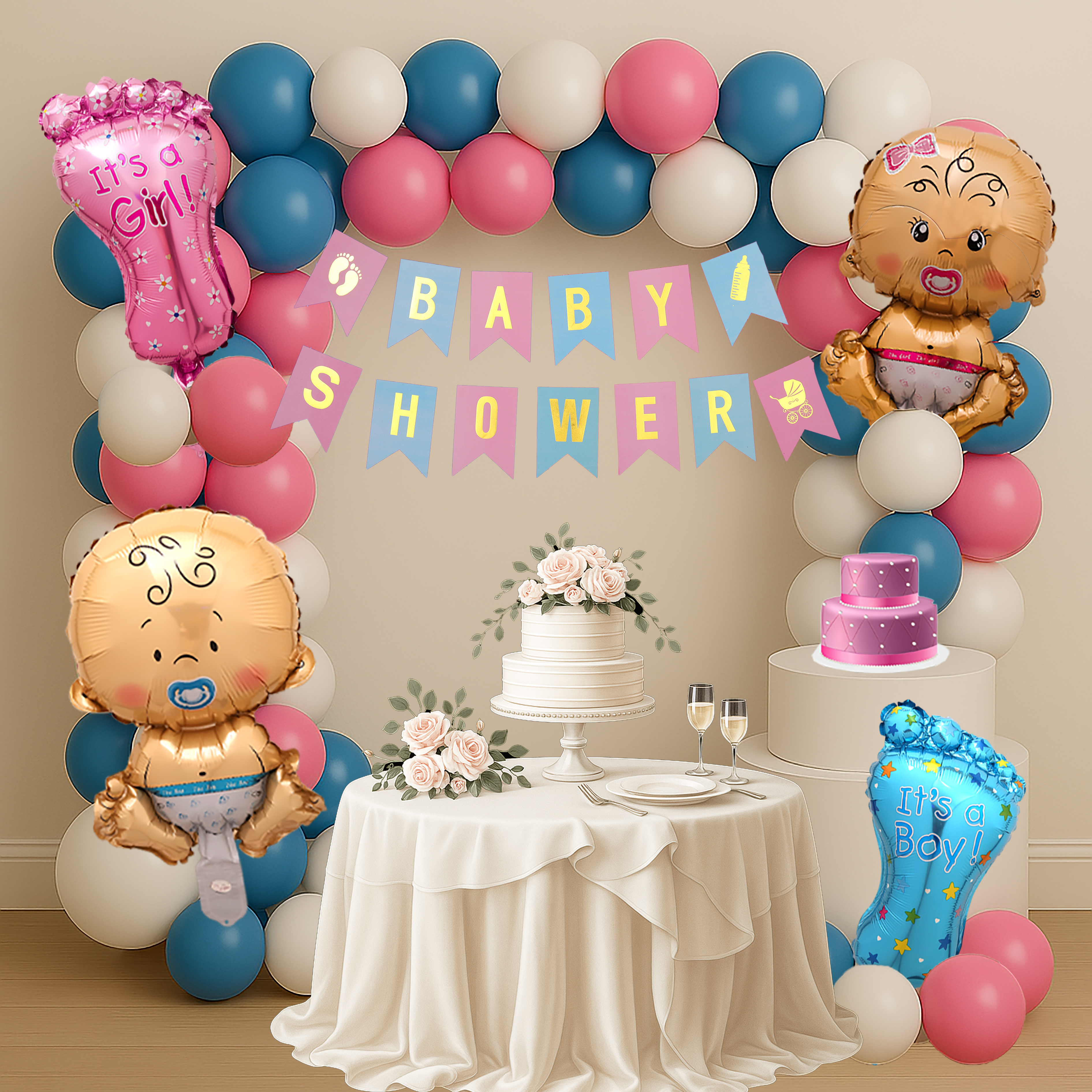 Baby Shower Decoration Set