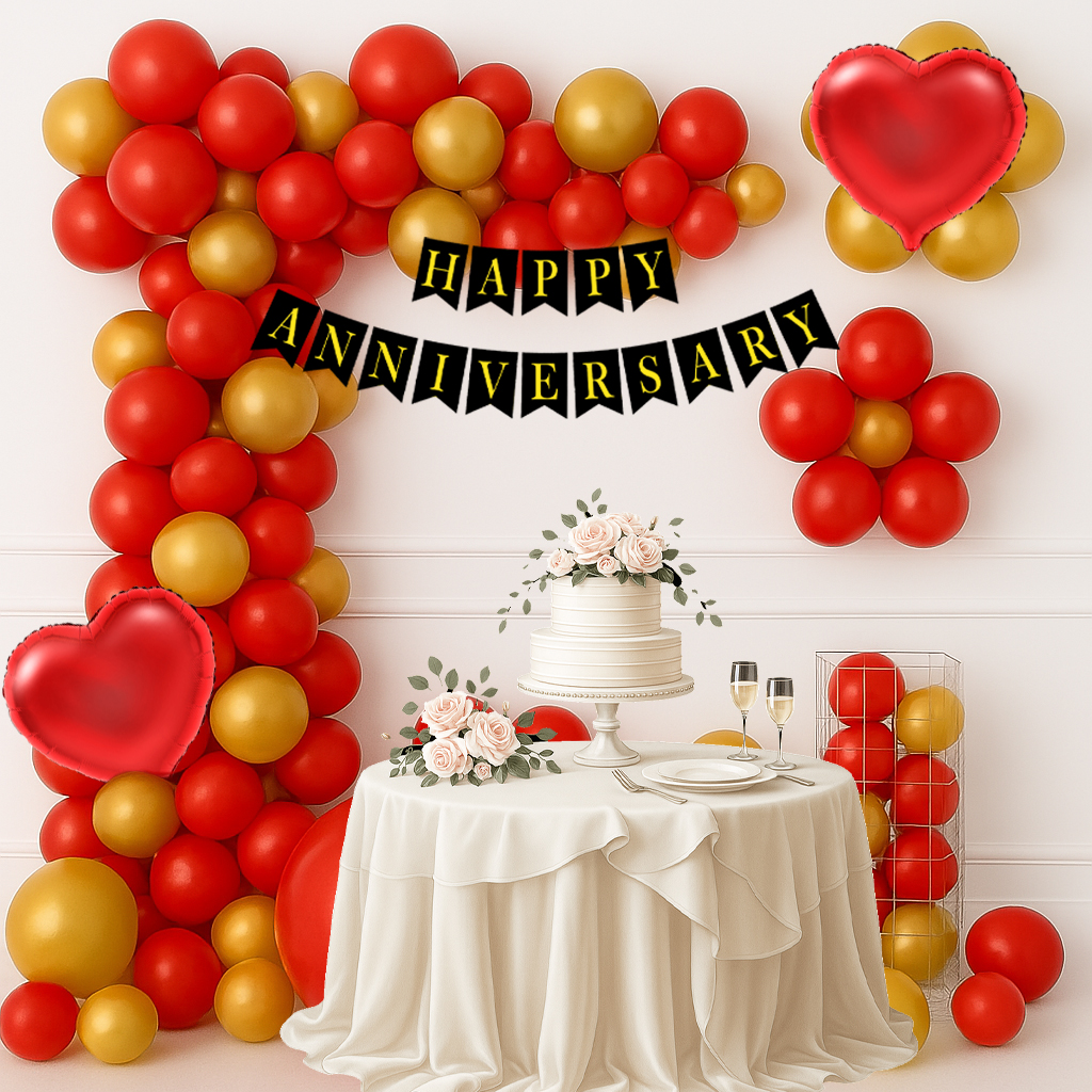 Anniversary Celebration Decoration Set