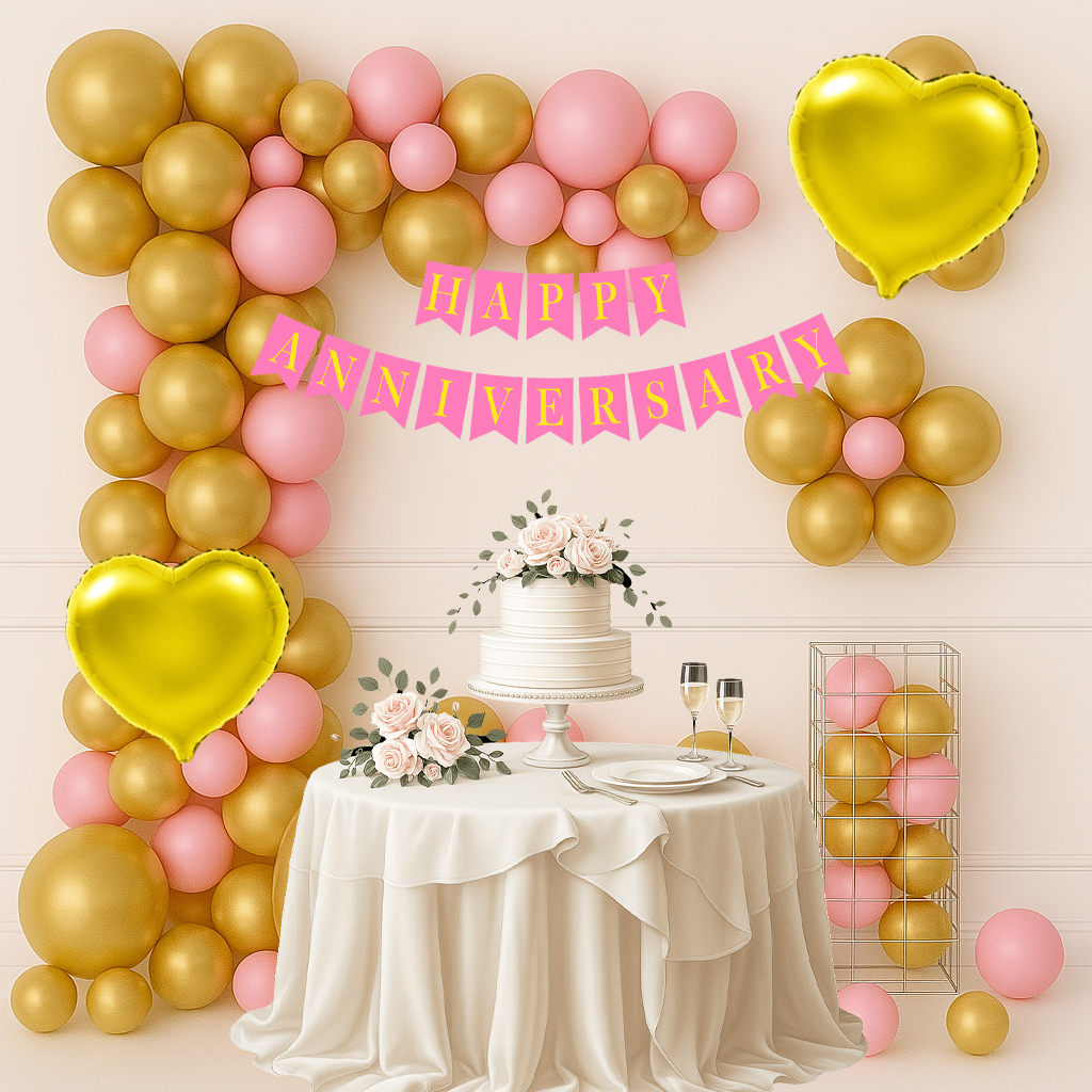 Anniversary Party Decoration Set