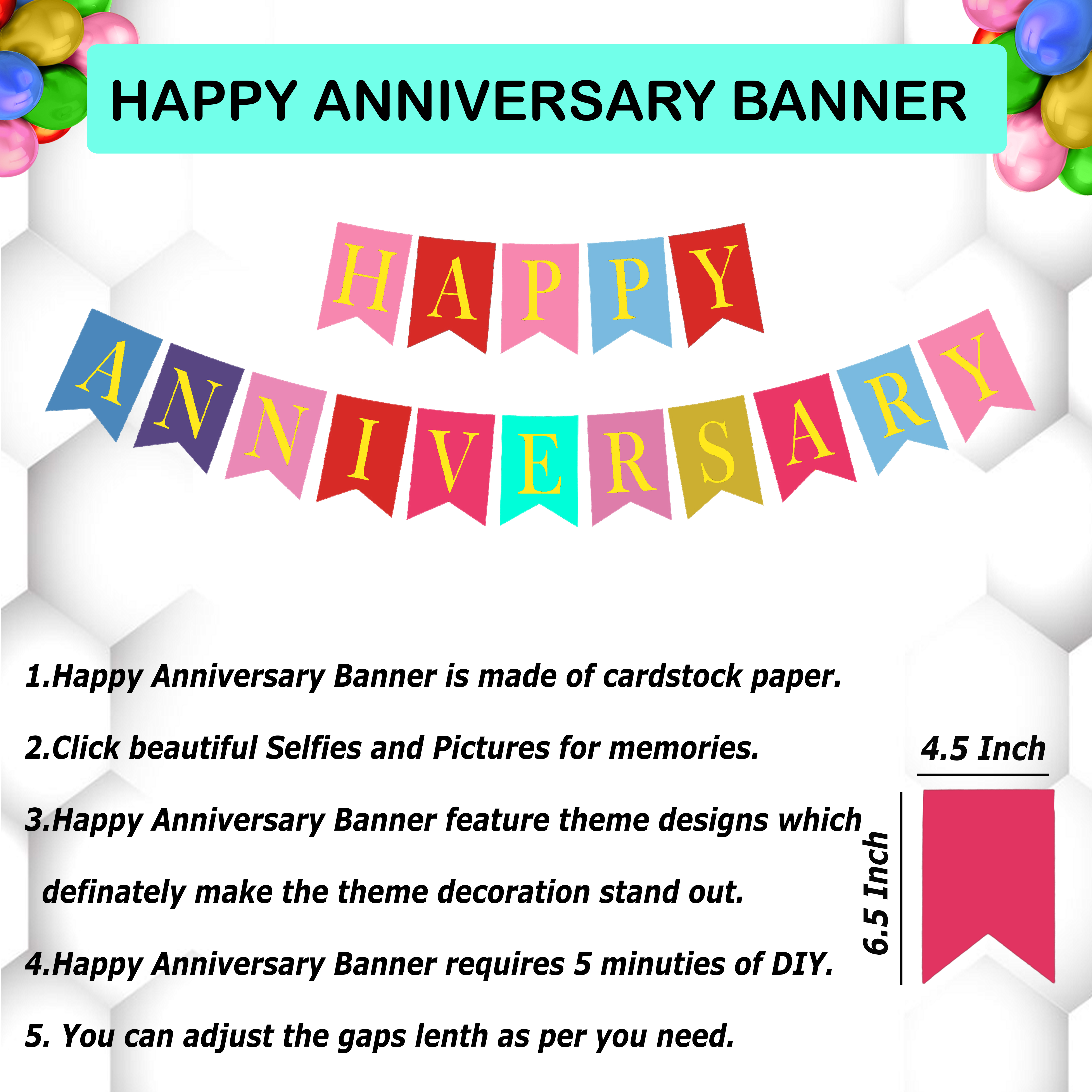 Anniversary Celebration Decor