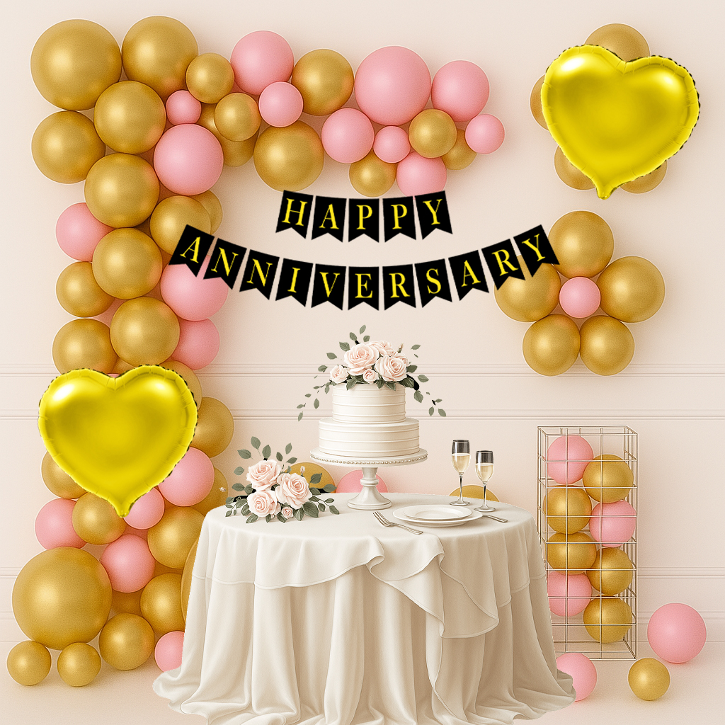 Anniversary Celebration Decor Set
