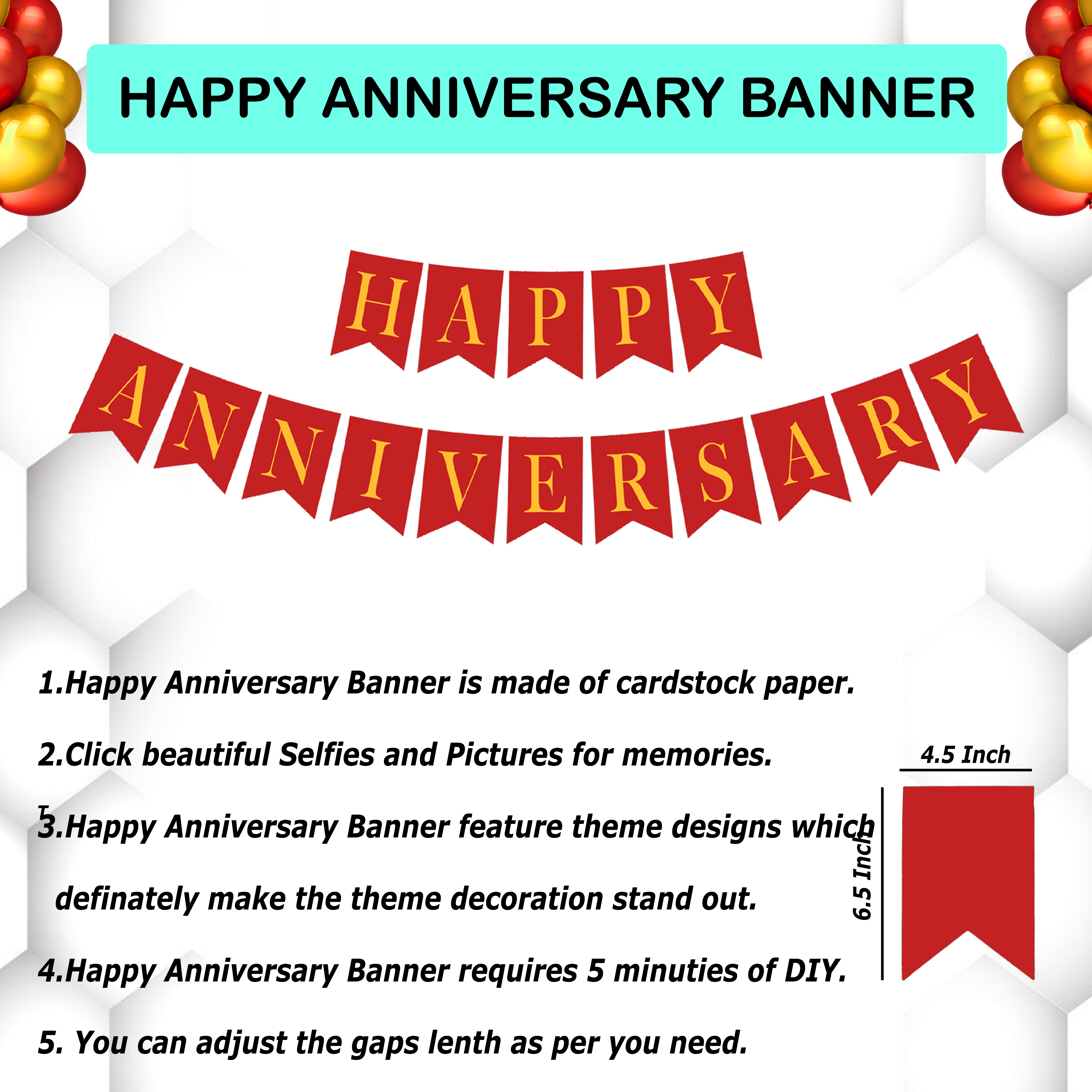 Happy Anniversary Banner