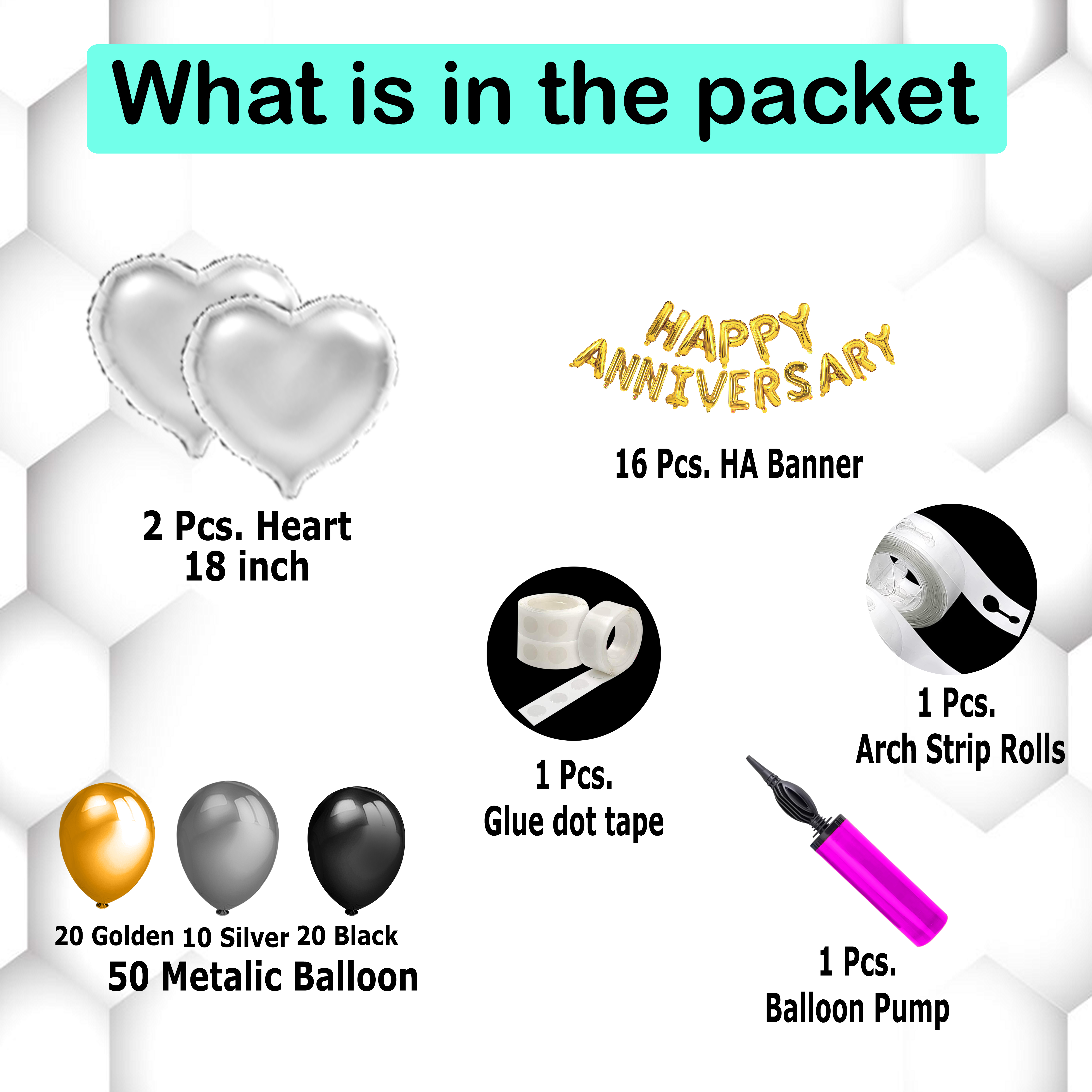 Anniversary Decoration Kit