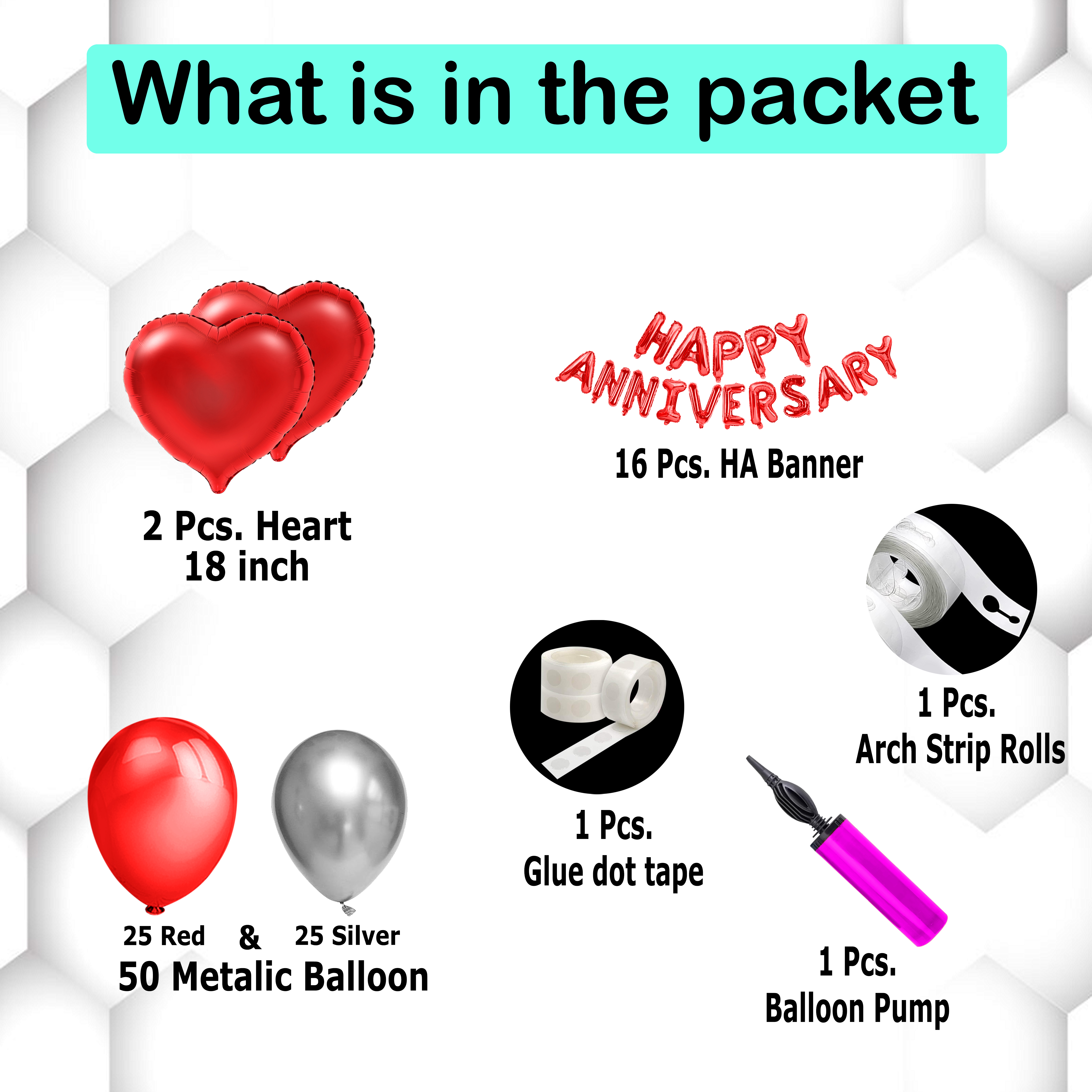 Anniversary Decoration Set