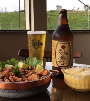 Cerveja Loba Lager 600 ML 