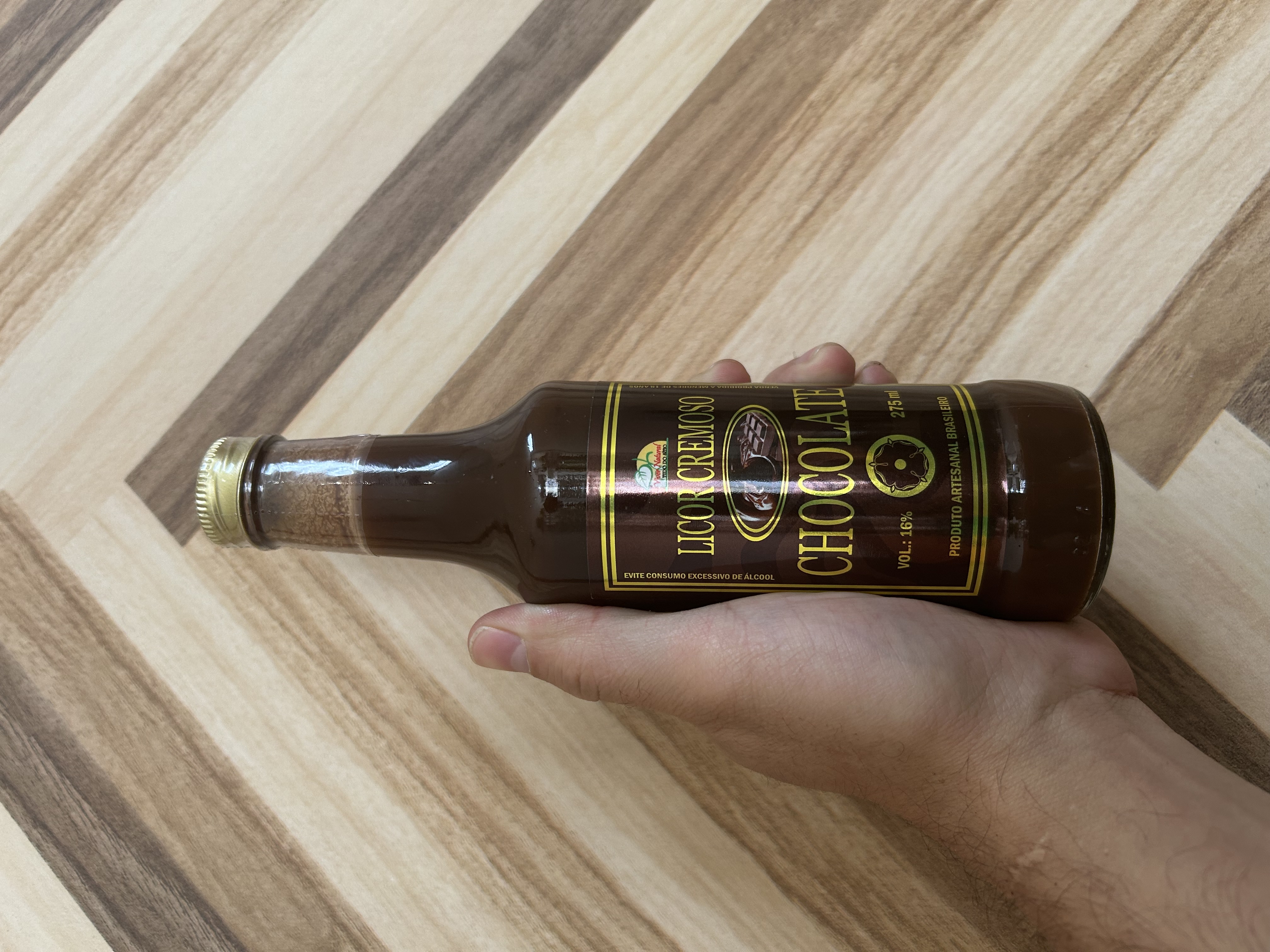Licor Cremoso de Chocolate Viver Natural 275 ml