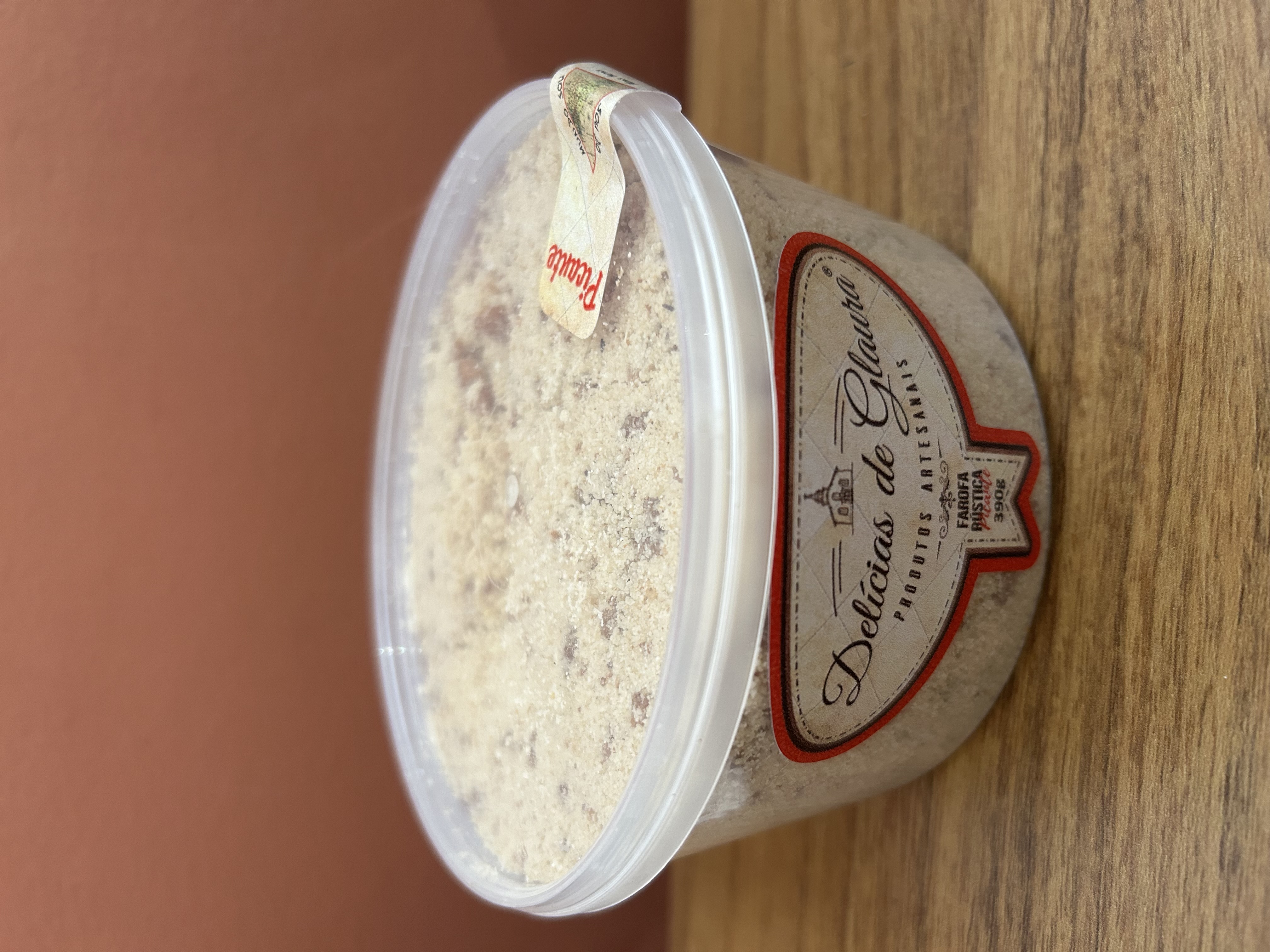 Farofa Artesanal Delícias De Glaura com Pimenta 250g
