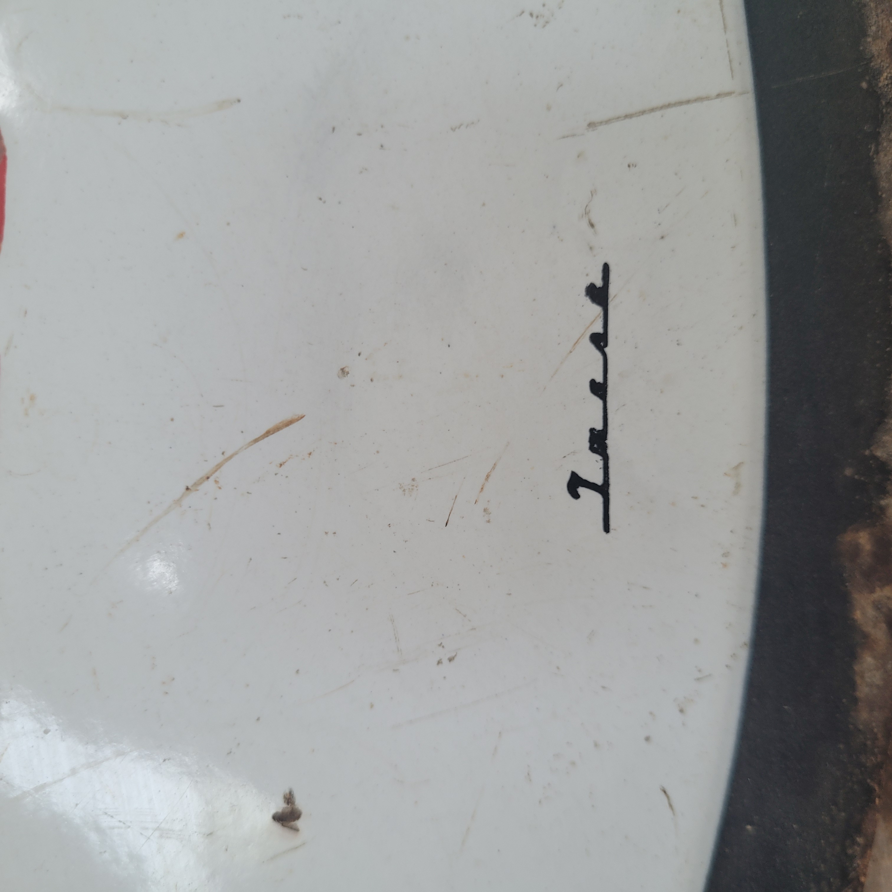 Old Original Enamel Porcelain Mobiloil PEGASUS Sign 