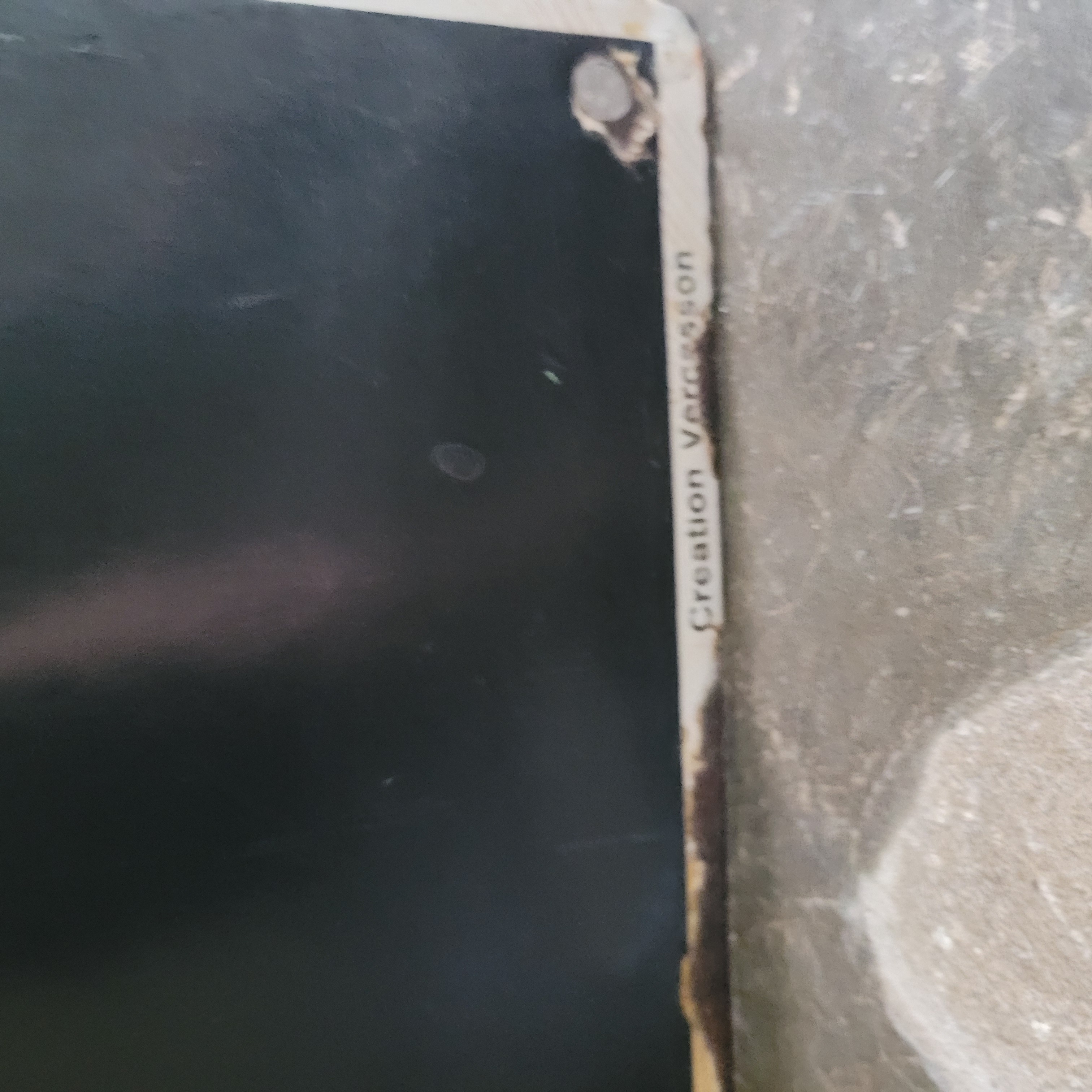 Original Enamel Porcelain QUILMES BOCK BEER sign 